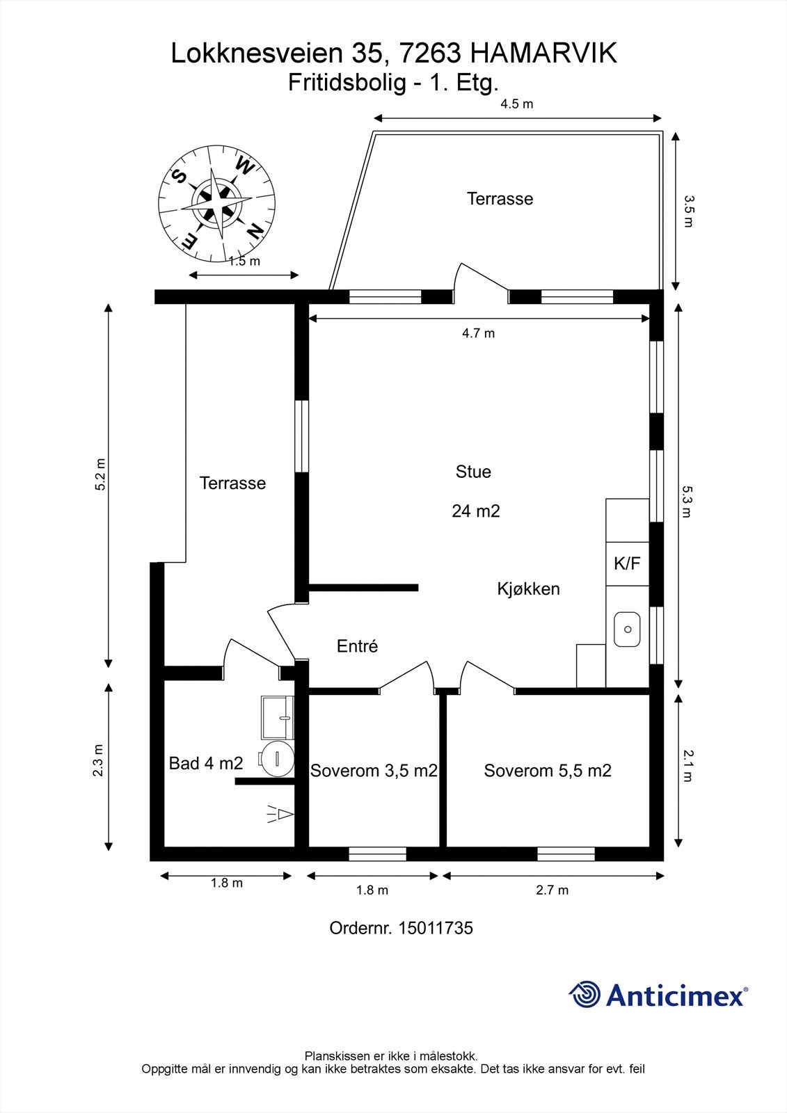 Planskisse Galleribilde