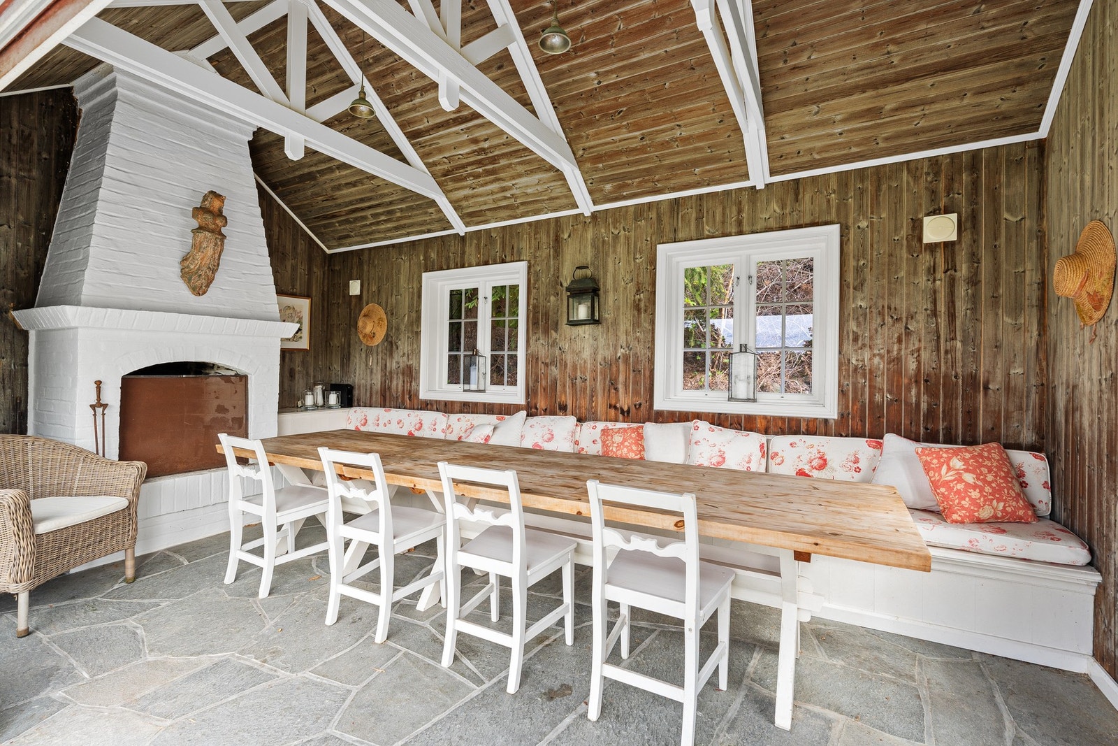 Fra innredet rom i annekset/sommerstuen Galleribilde