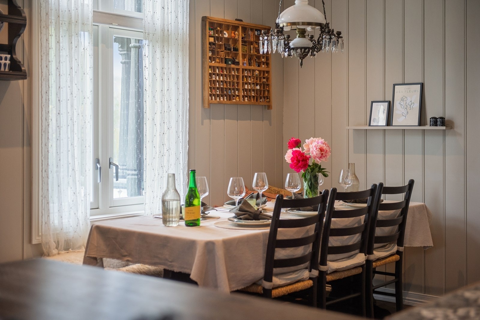 Her kan du nyte både hverdag- og festmåltider. Galleribilde