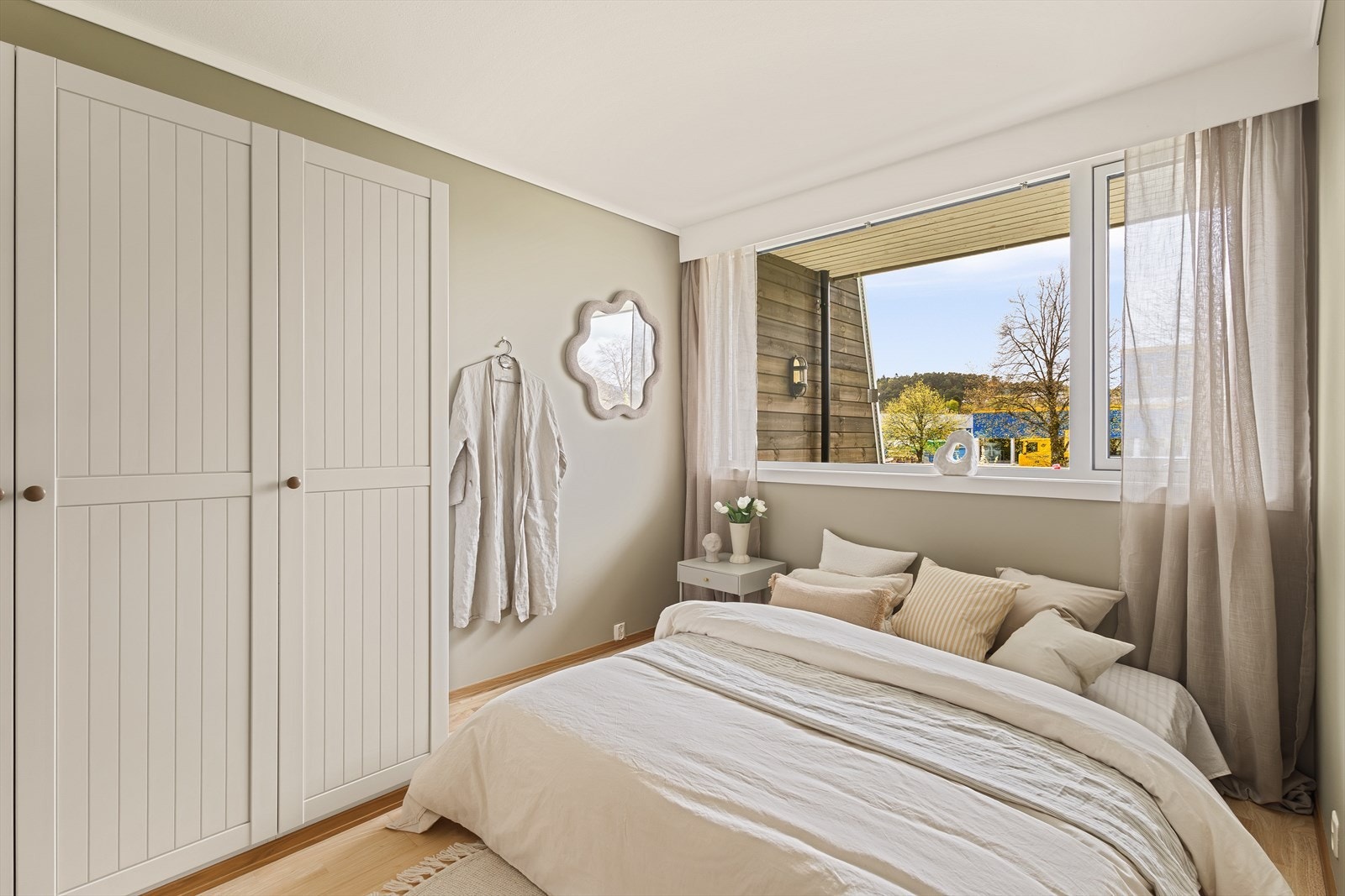 Hovedsoverommet er på 10,7m². Galleribilde
