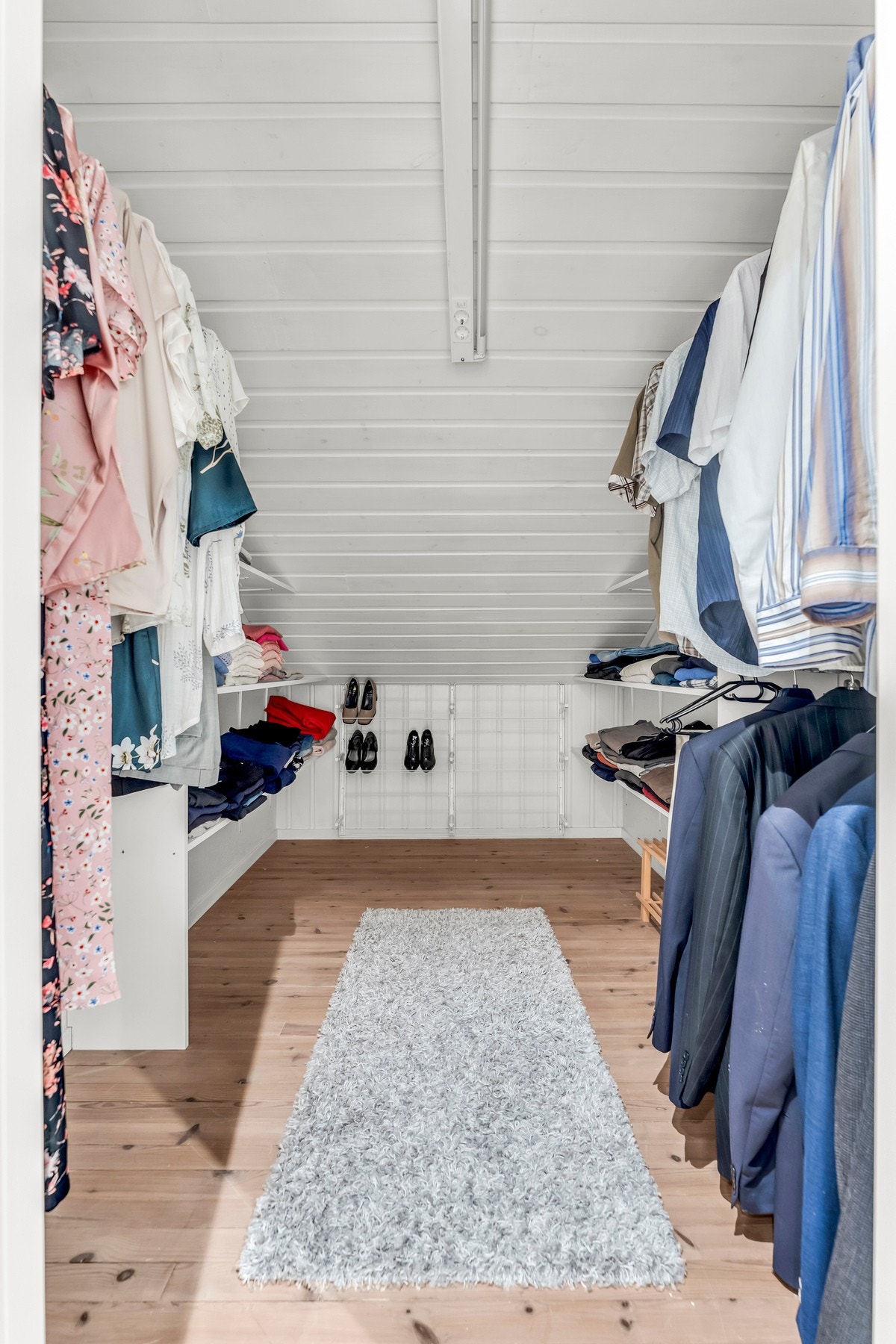 Smart walk-in-garderobe Galleribilde