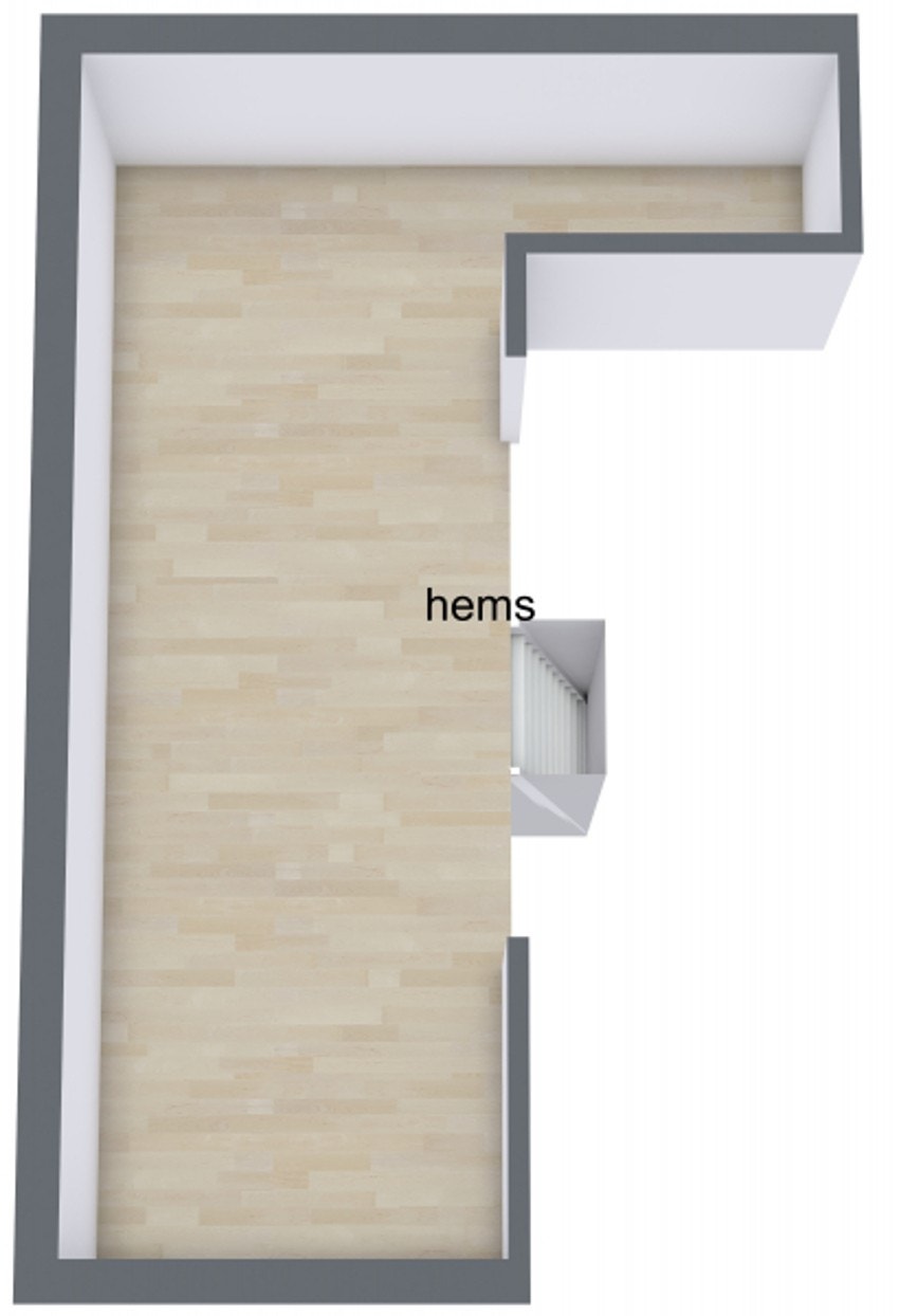 Plantegning hems Galleribilde