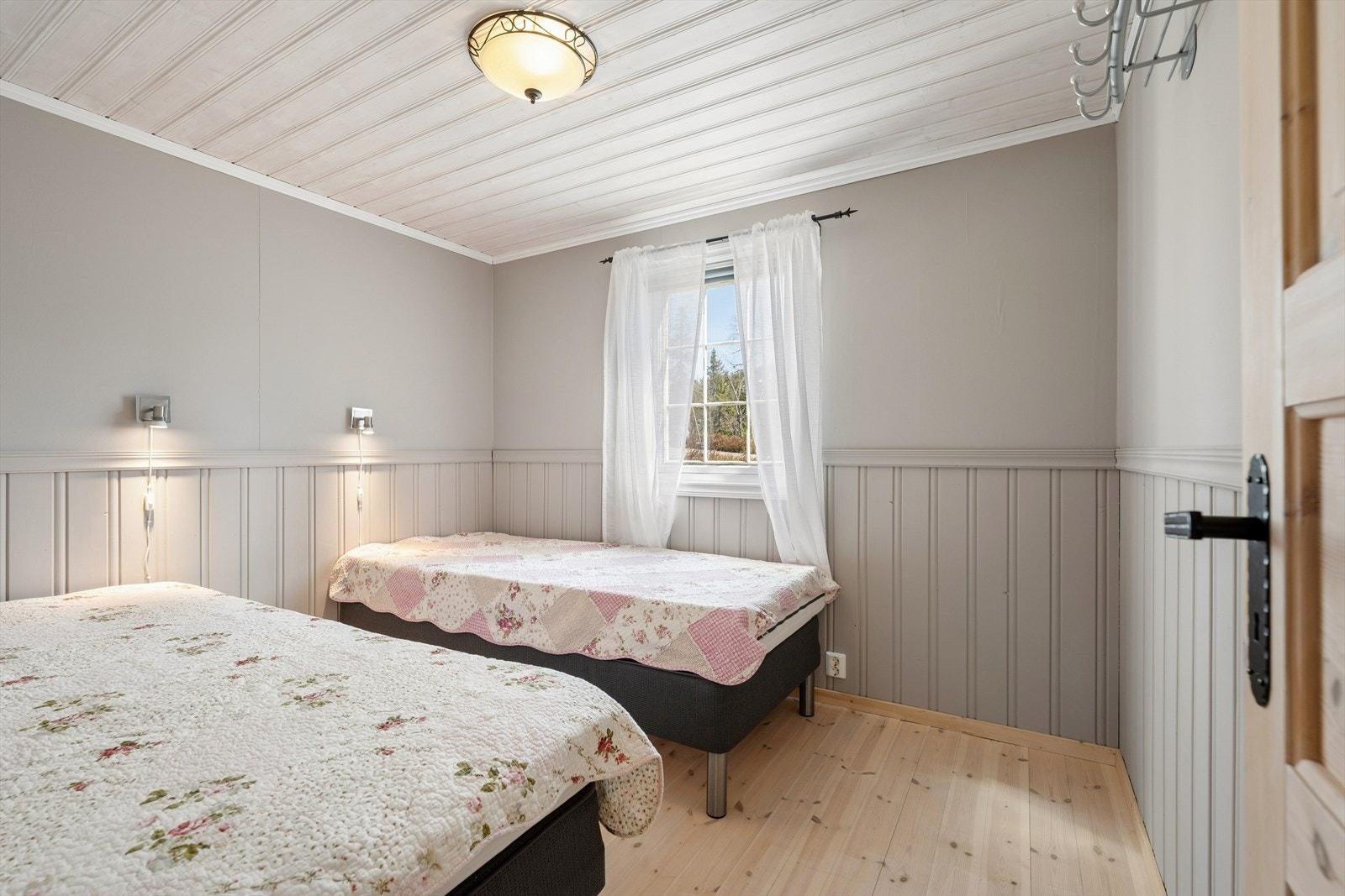 Også det andre soverommet har god størrelse og fleksible møbleringsmuligheter. Galleribilde