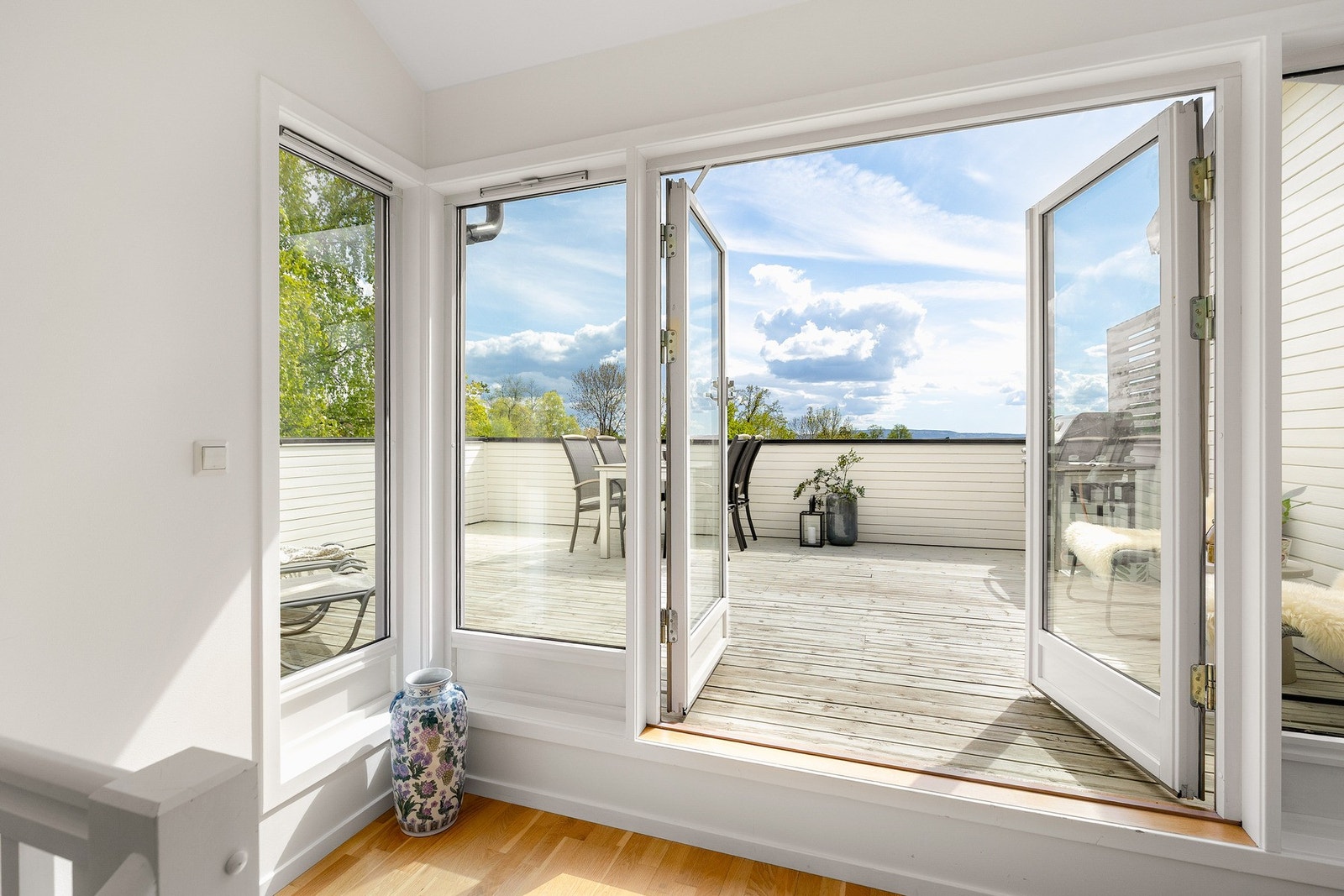 Utgang til takterrasse Galleribilde