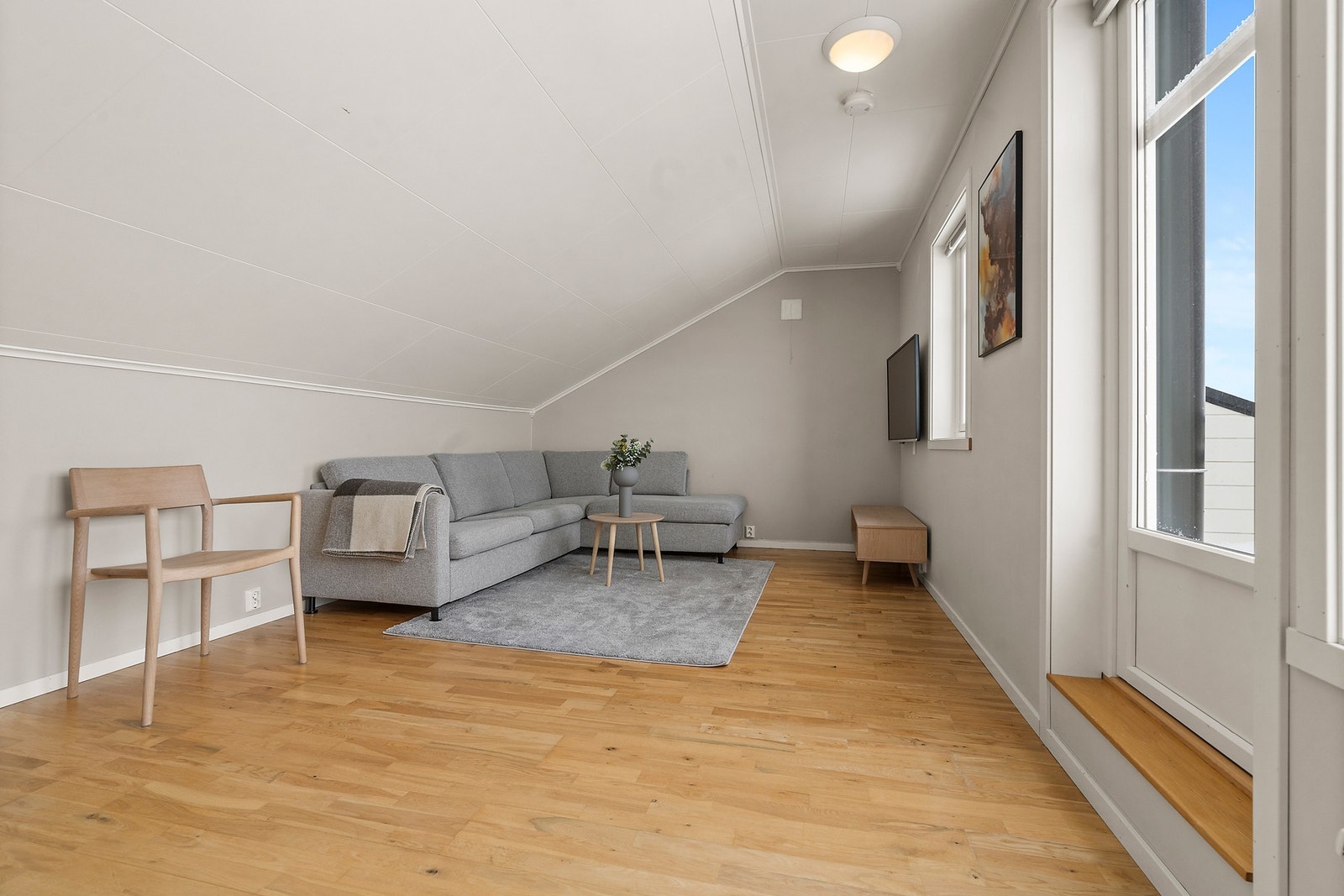 Loftstue med spektakulær utsikt Galleribilde