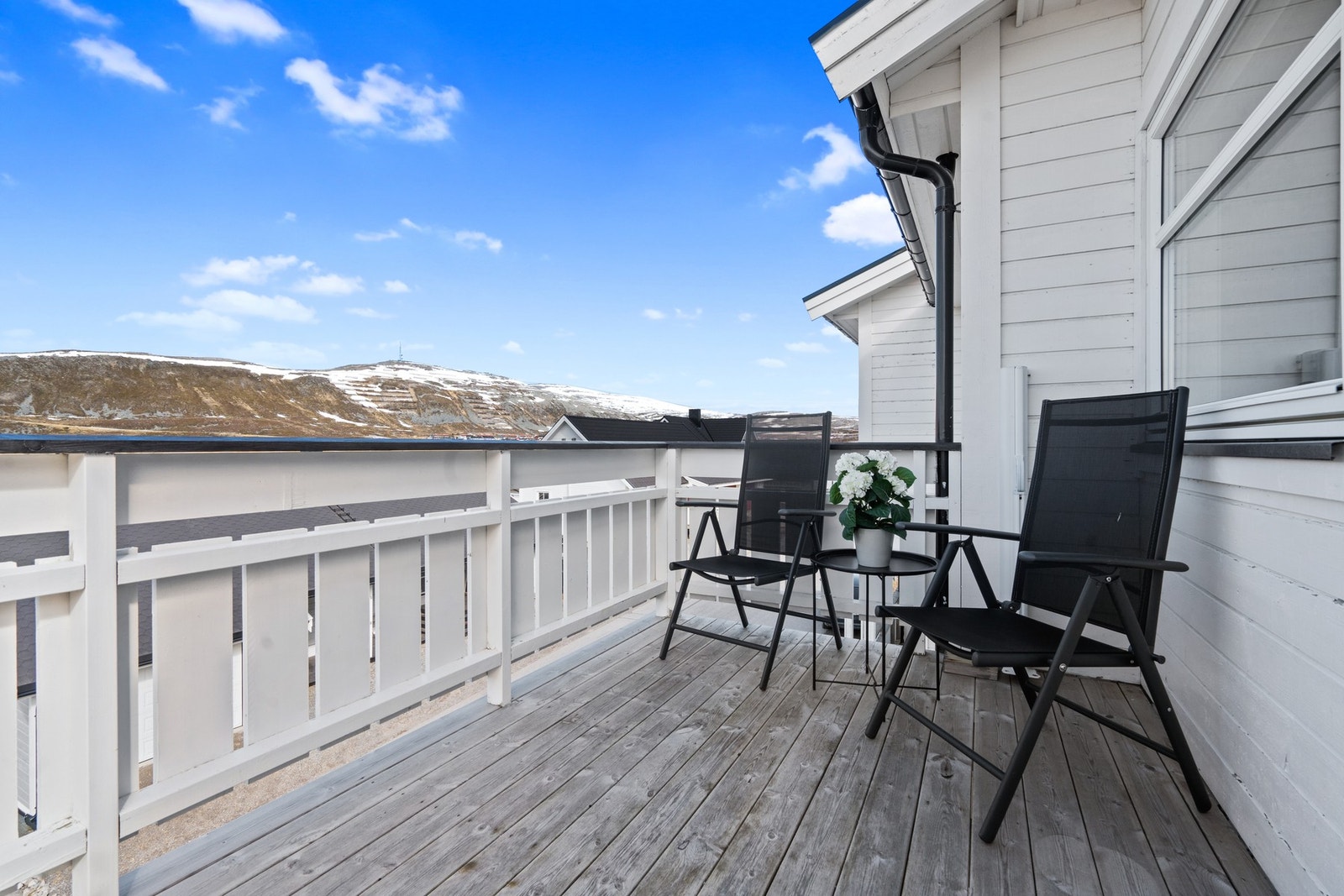 Delikate uteområder i forskjellige nivåer Galleribilde