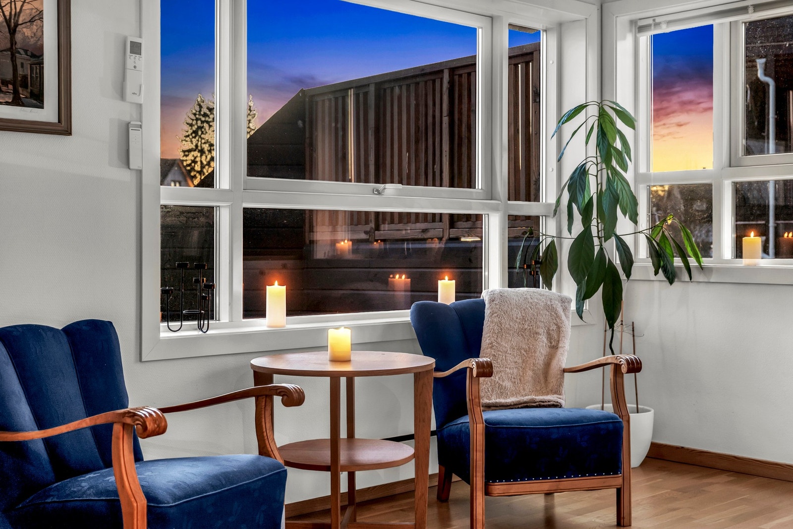 I tillegg har man plass for flere soner som spisegruppe eller lounge Galleribilde