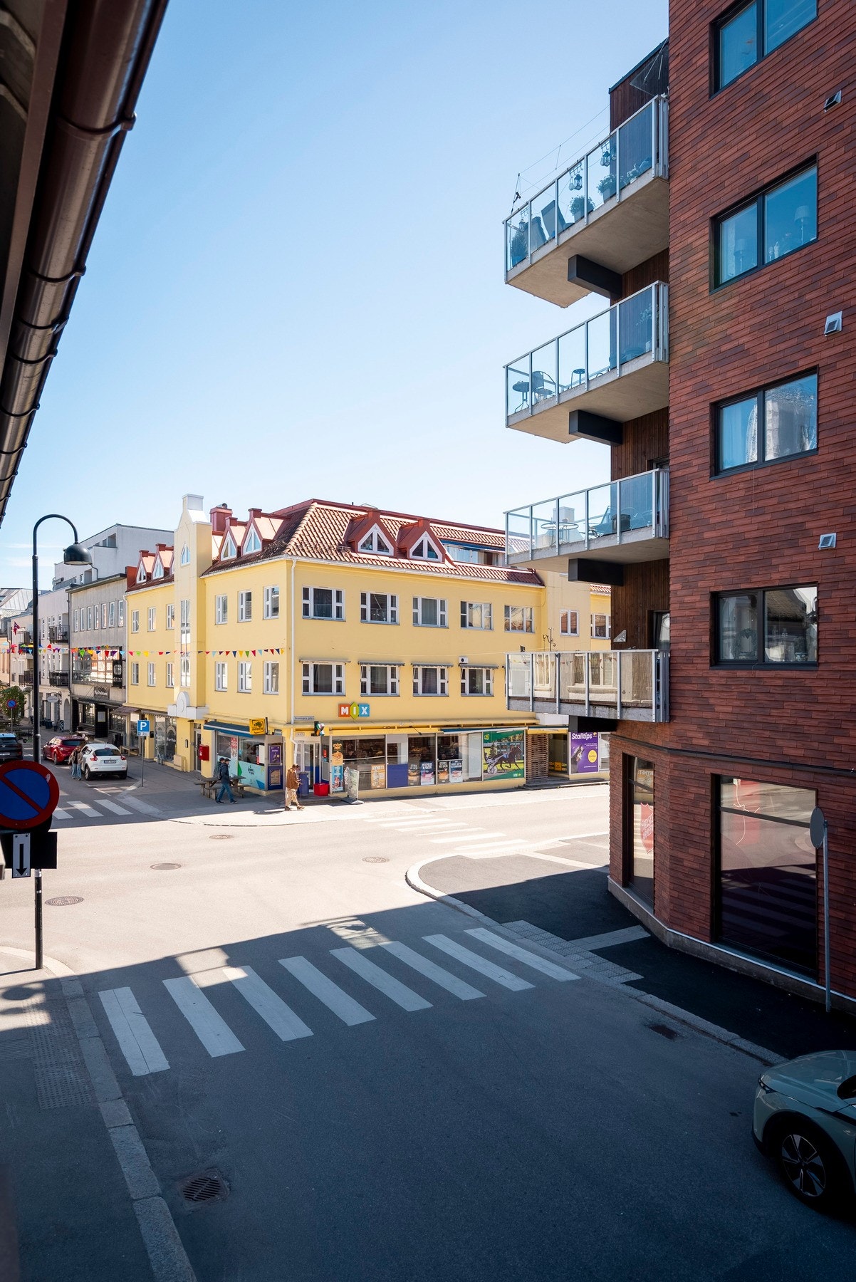 Her bor du urbant med kort vei til bylivet og alle sentrumsfasiliteter Galleribilde