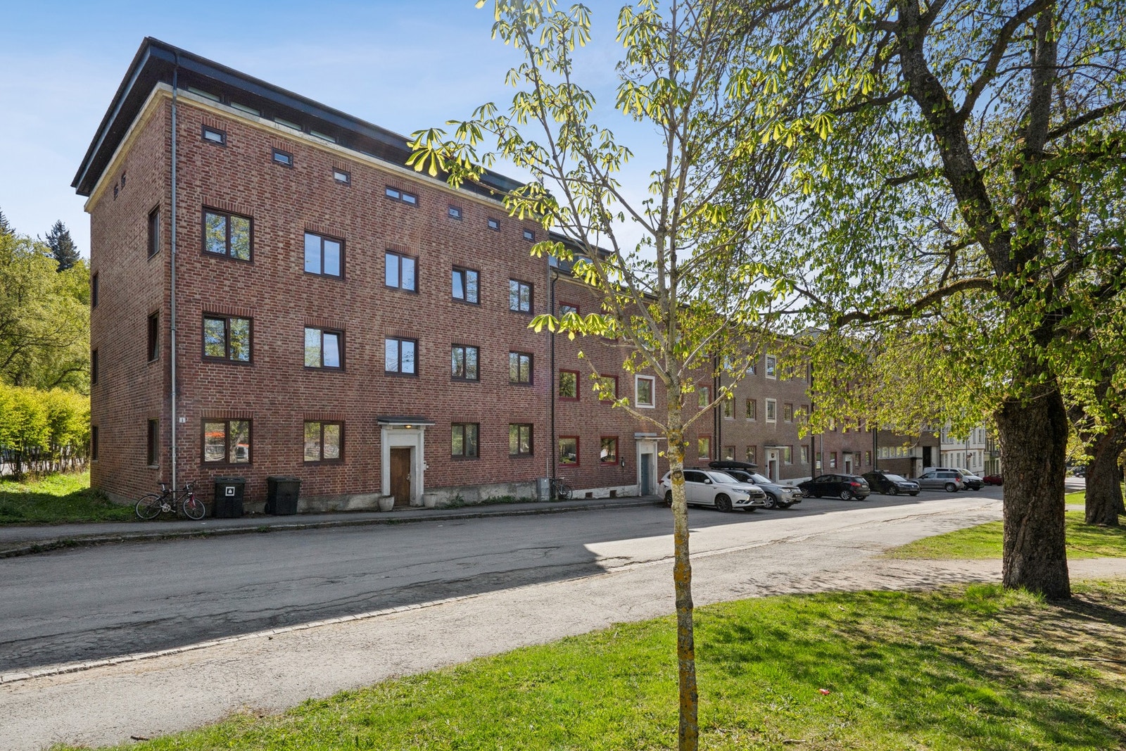 Boligen ligger sentralt på Elgeseter men også skjermet fra bylivet. Galleribilde