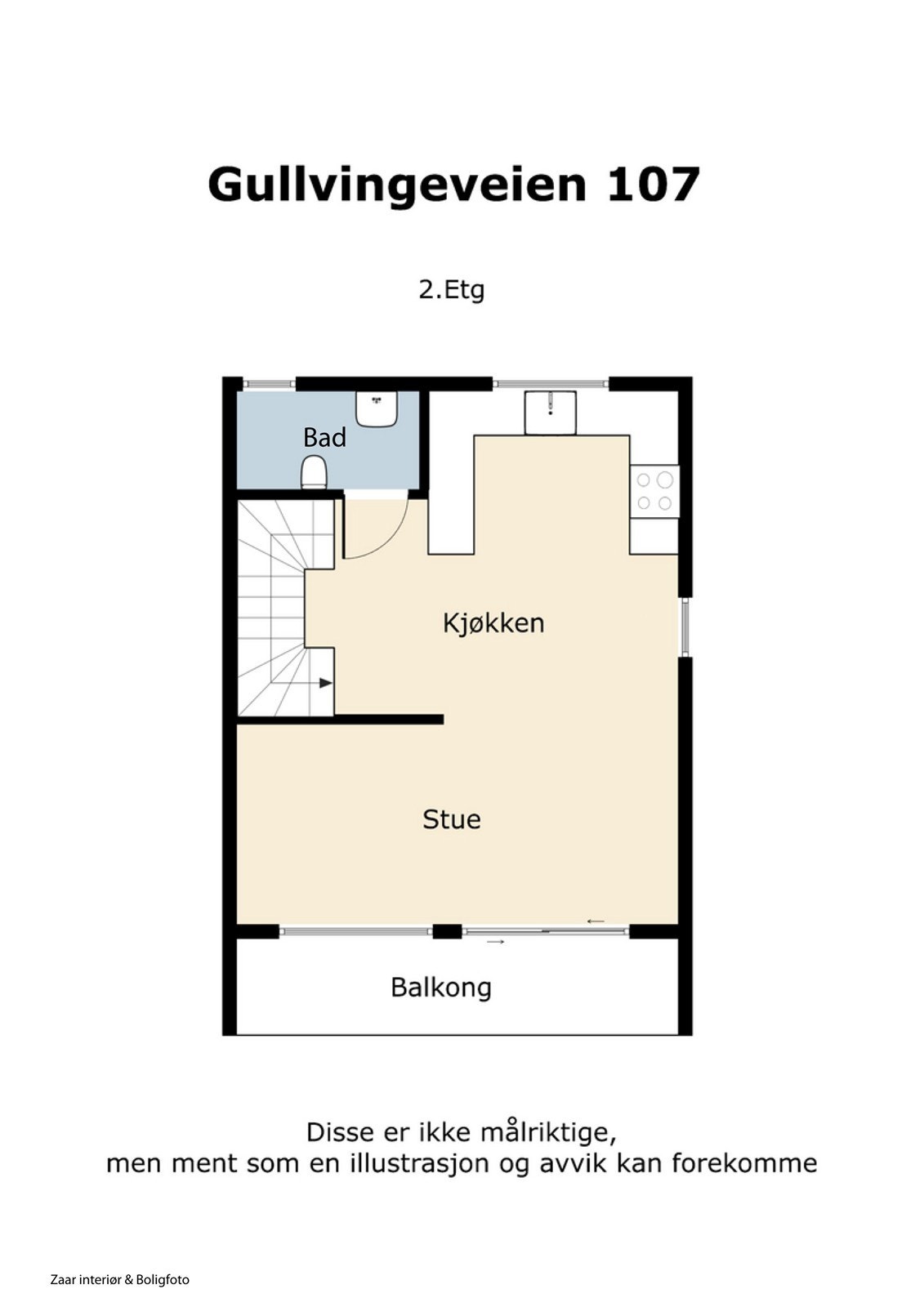 Plantegning 2.etg Galleribilde