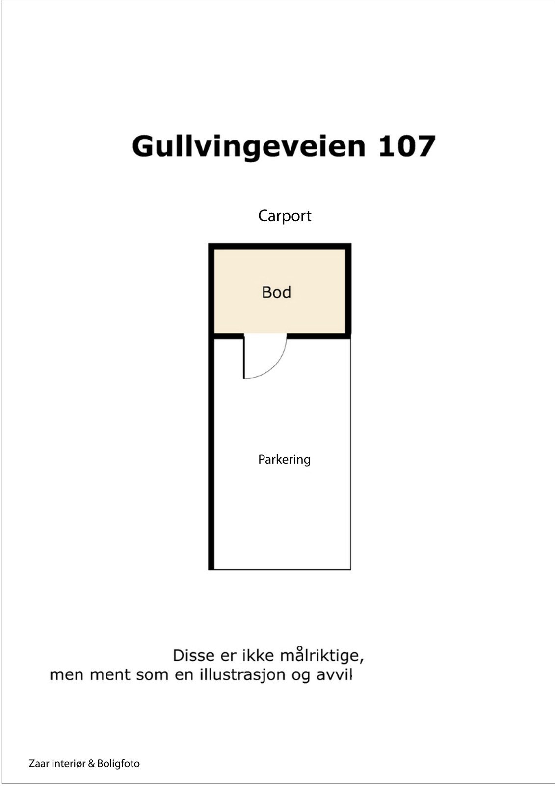 Plantegning underetasjen Galleribilde