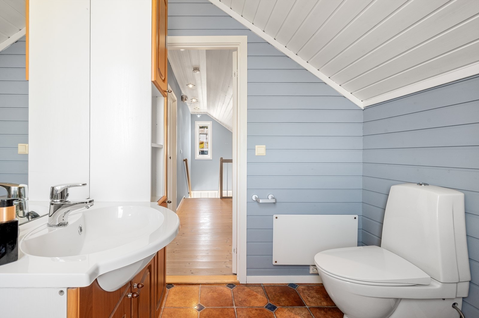 Toalettrommet er på 3,5m² Galleribilde