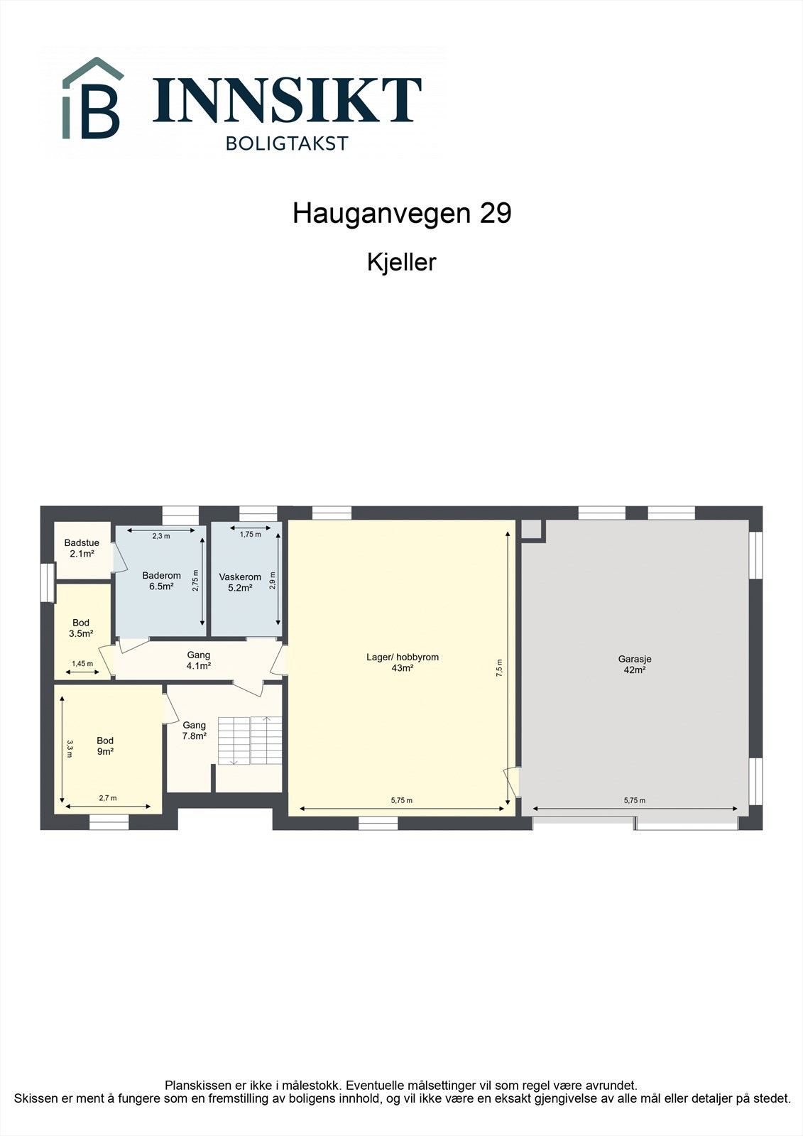 Planskisse - Kjeller Galleribilde