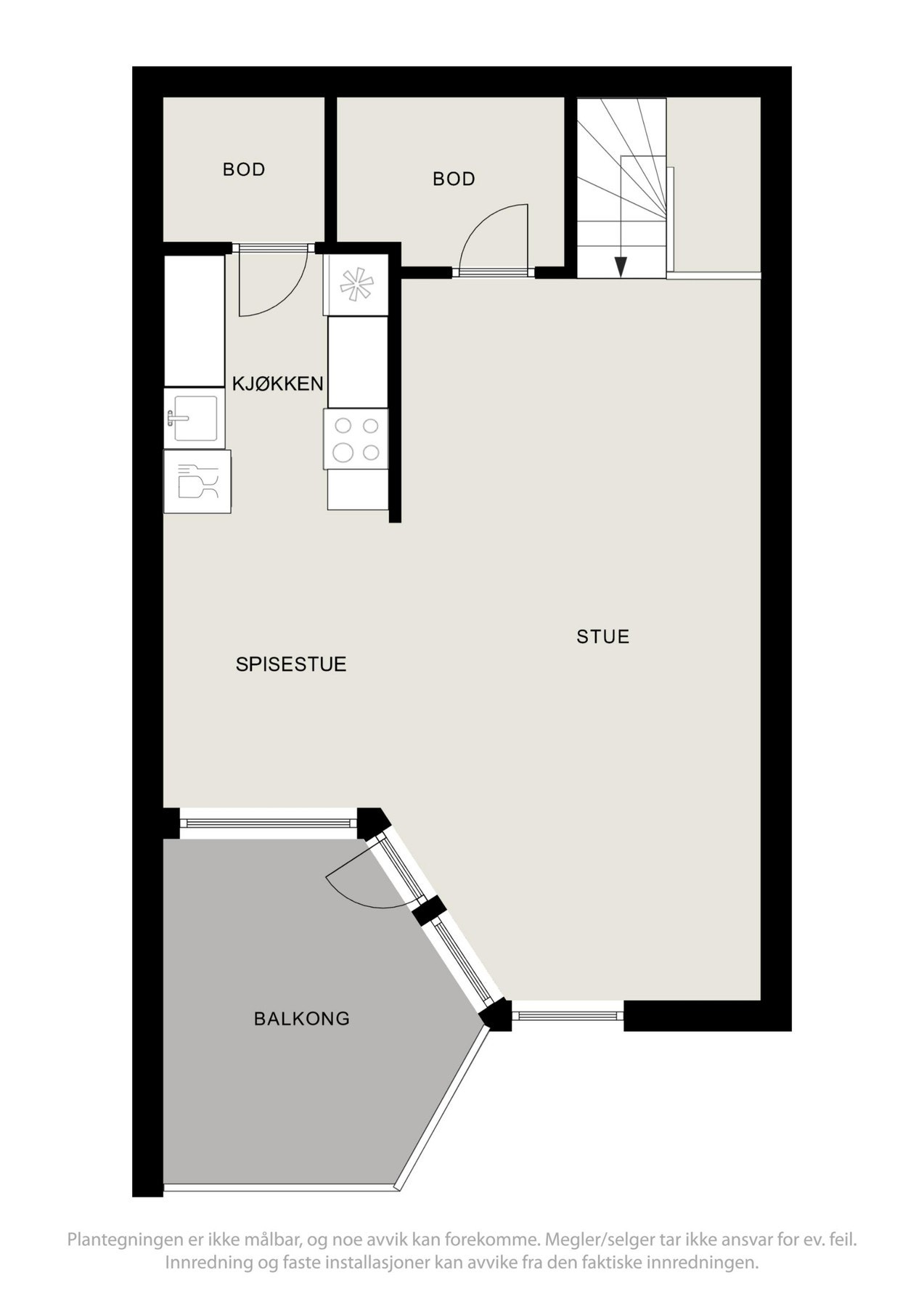 Planskisse Galleribilde