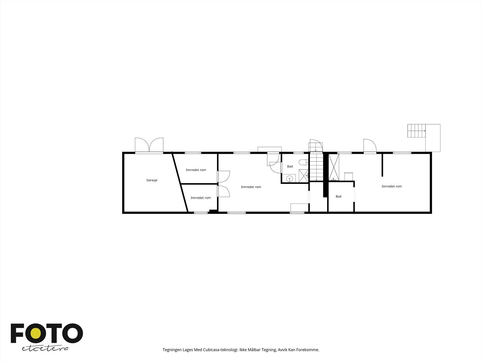 Plantegning 1. etasje lagerhall Galleribilde