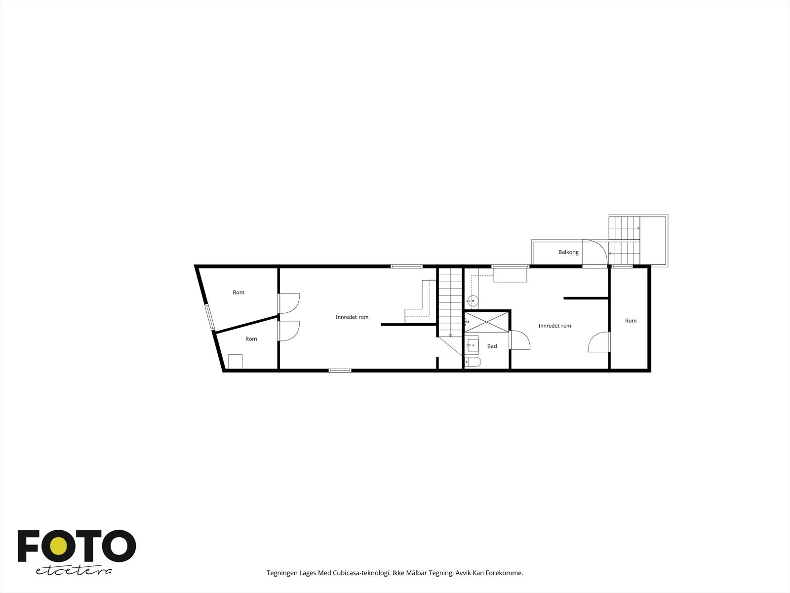 Plantegning 2. etasje lagerhall Galleribilde