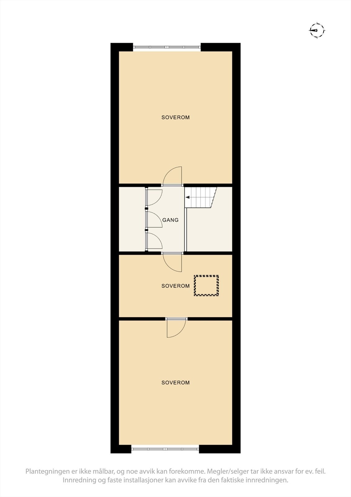 Plantegning av 2. etg. Galleribilde