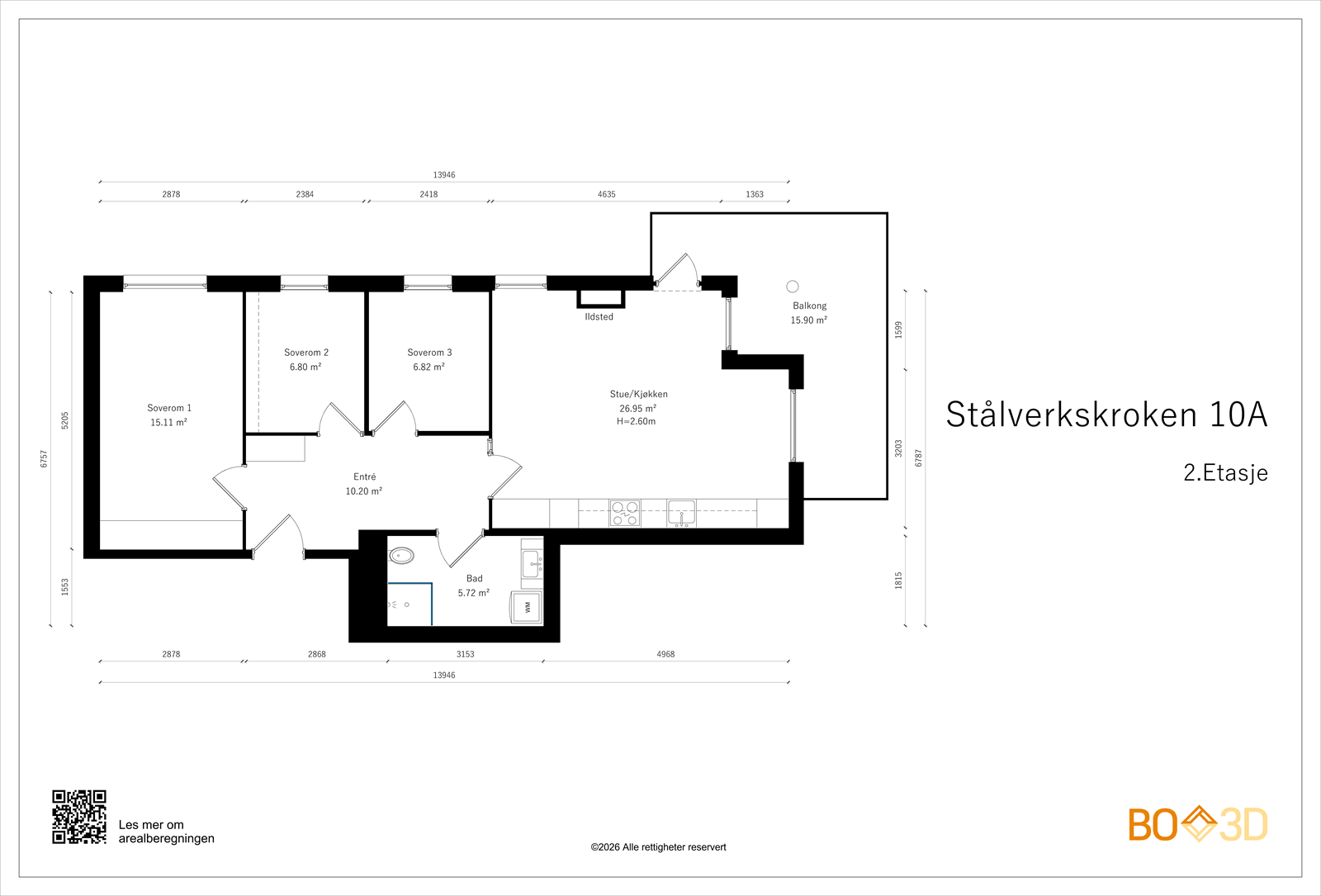 Plantegning. Galleribilde