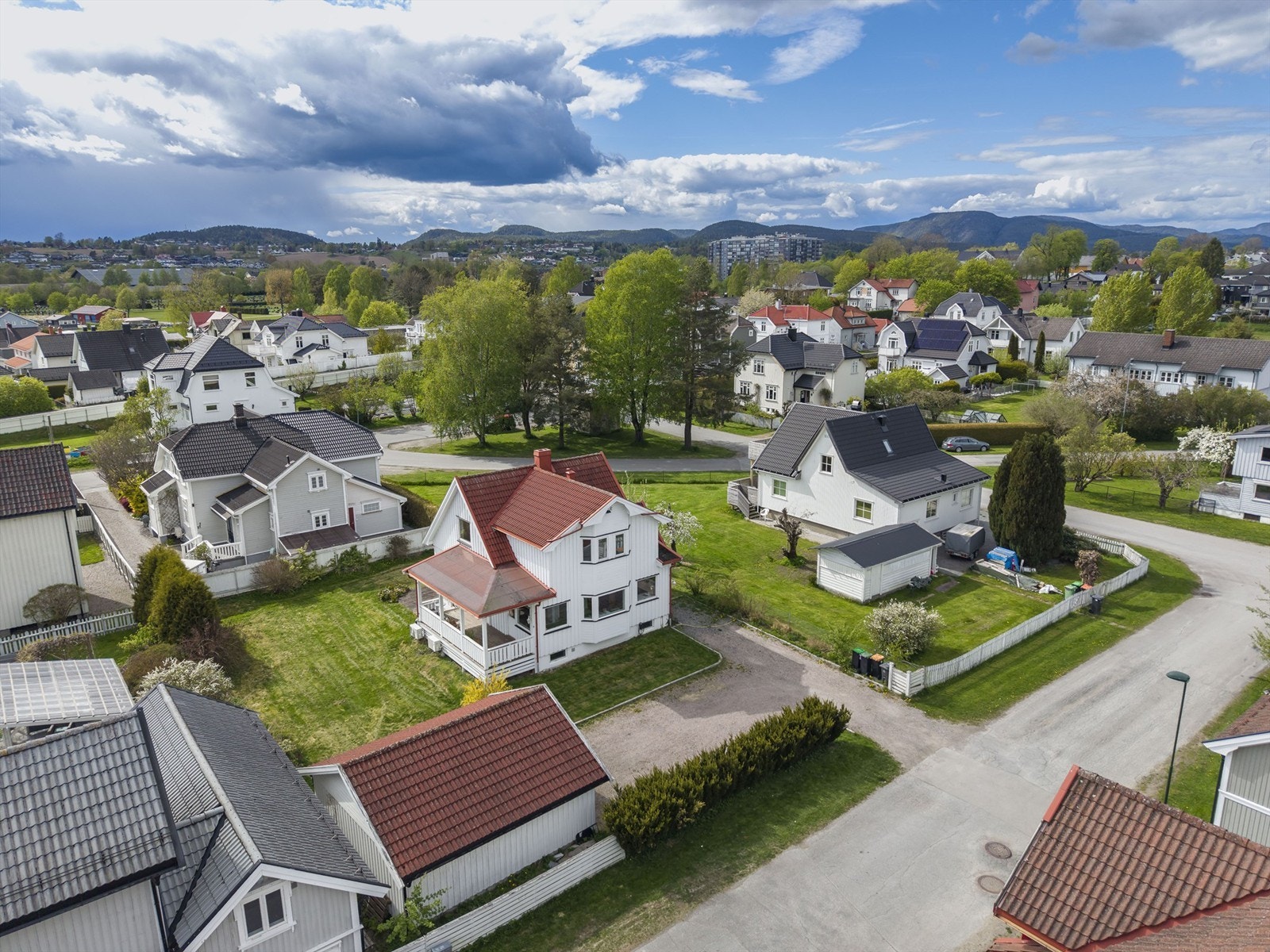 Veletablert nabolag. Galleribilde