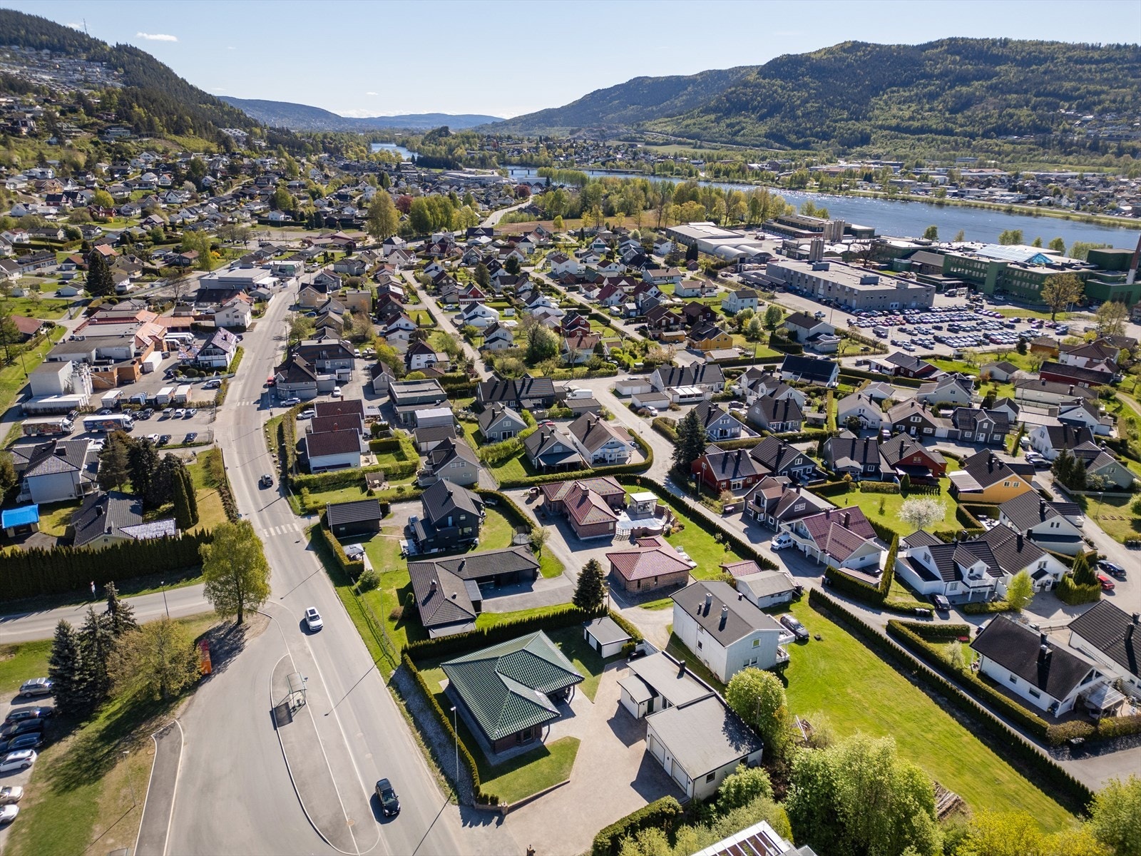 Området byr på gode turmuligheter med nærhet til skog og mark. Galleribilde