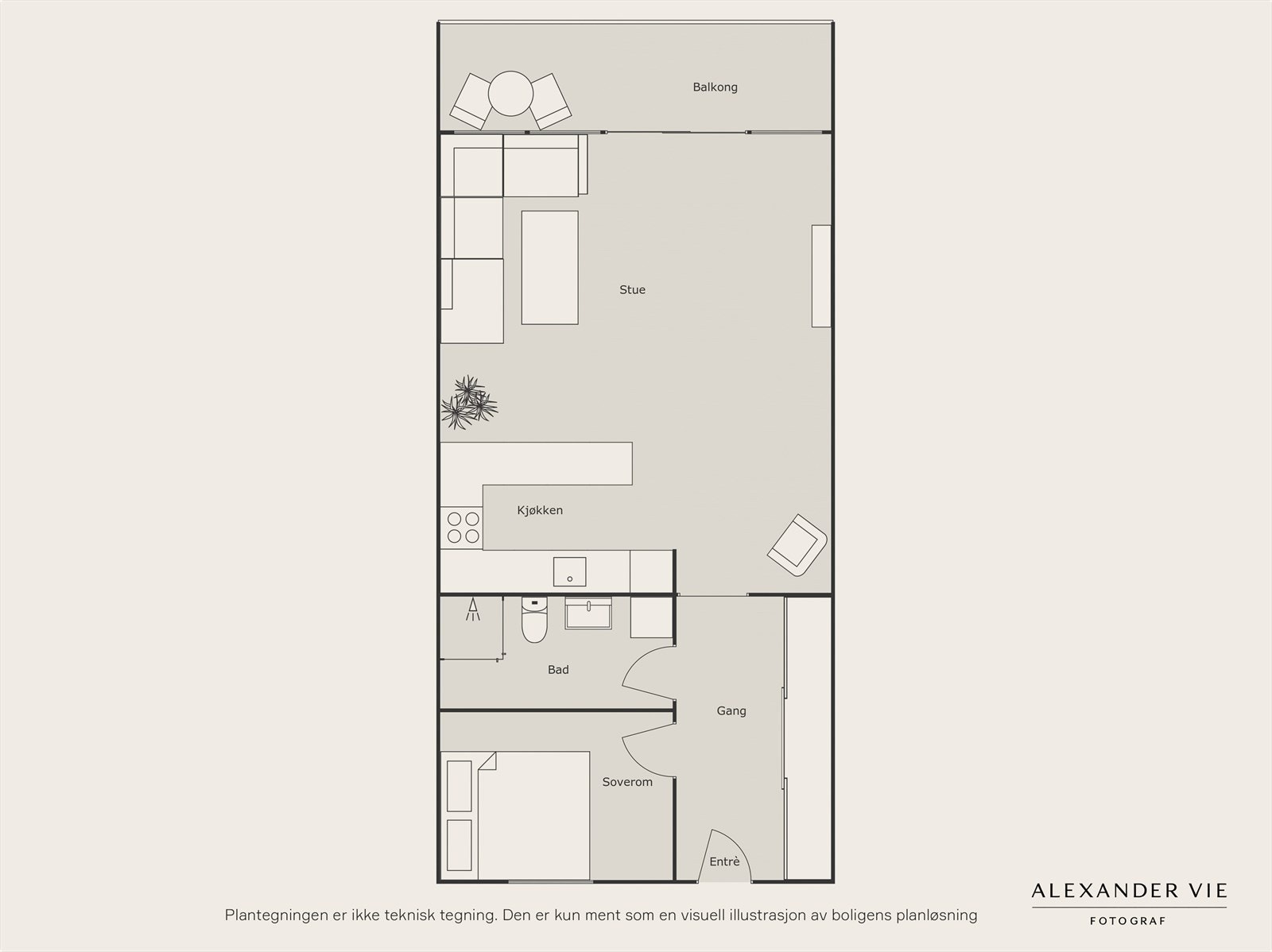 Plantegning | Aktiv Eiendomsmegling Galleribilde