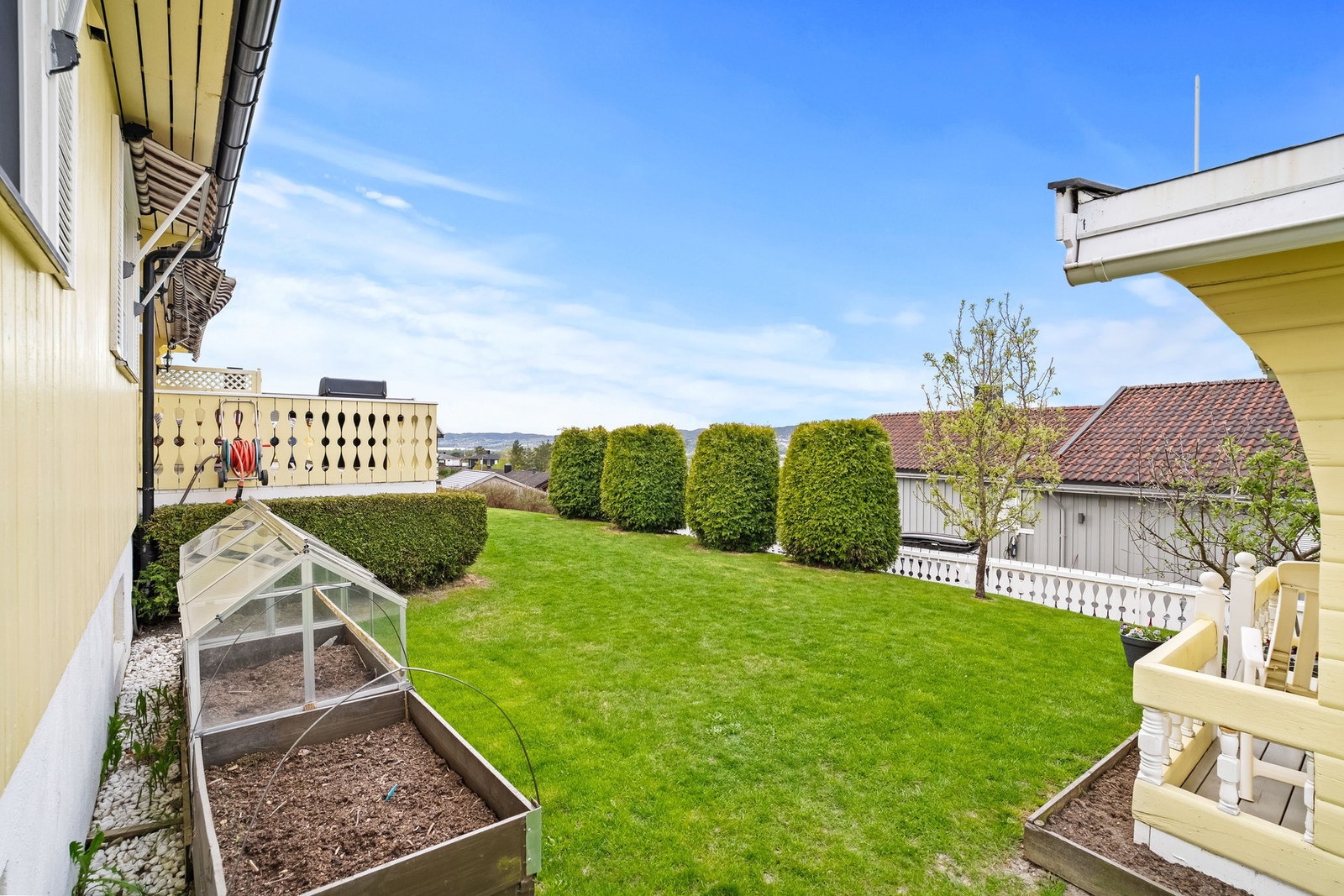 Her kan solen nytes fra morgen til kveld. Galleribilde