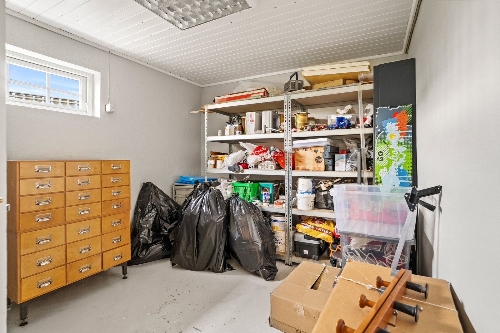 Bodareal med god plass til oppbevaring. Galleribilde