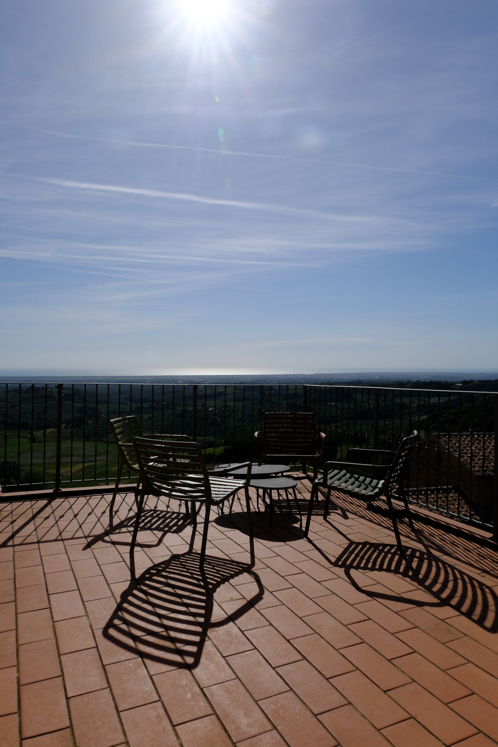 Terrasse fra soverom Galleribilde