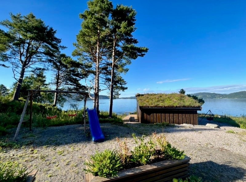 Felles lekeplass i området Galleribilde