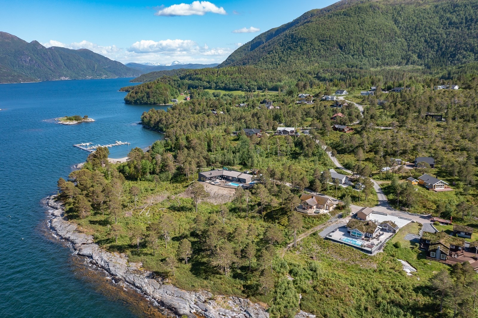 Her har man alle muligheter til å leve ut hyttedrømmen! Galleribilde