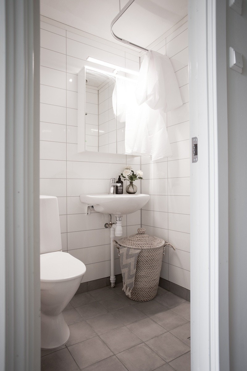 Eget bad med dusj Galleribilde