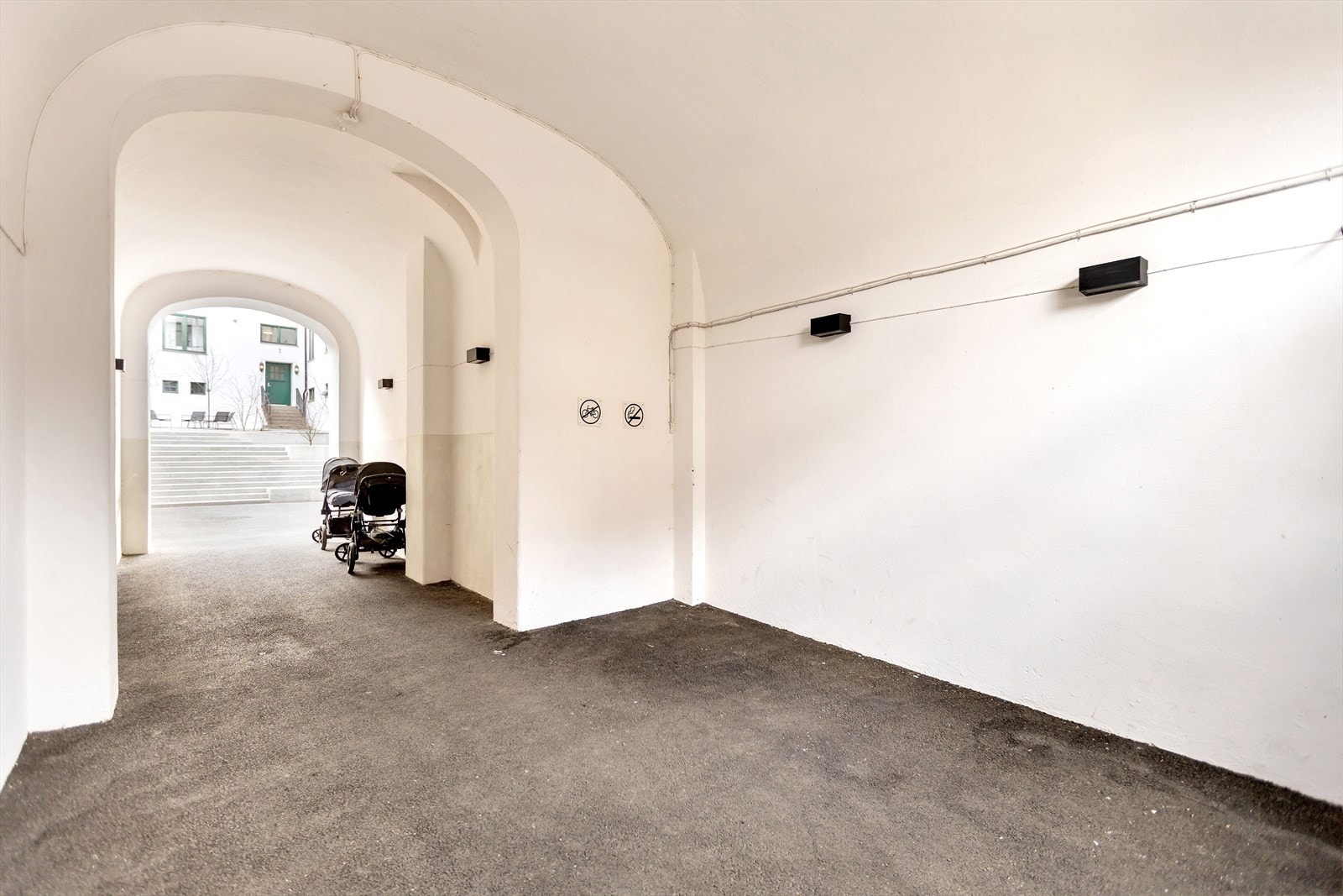 Inngangspartiet til Fougstads gate 8B. Galleribilde