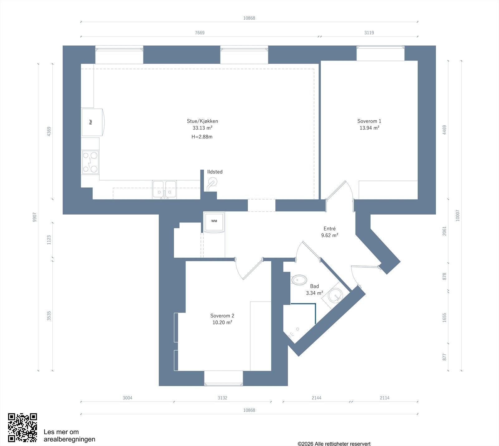Plantegning. Galleribilde