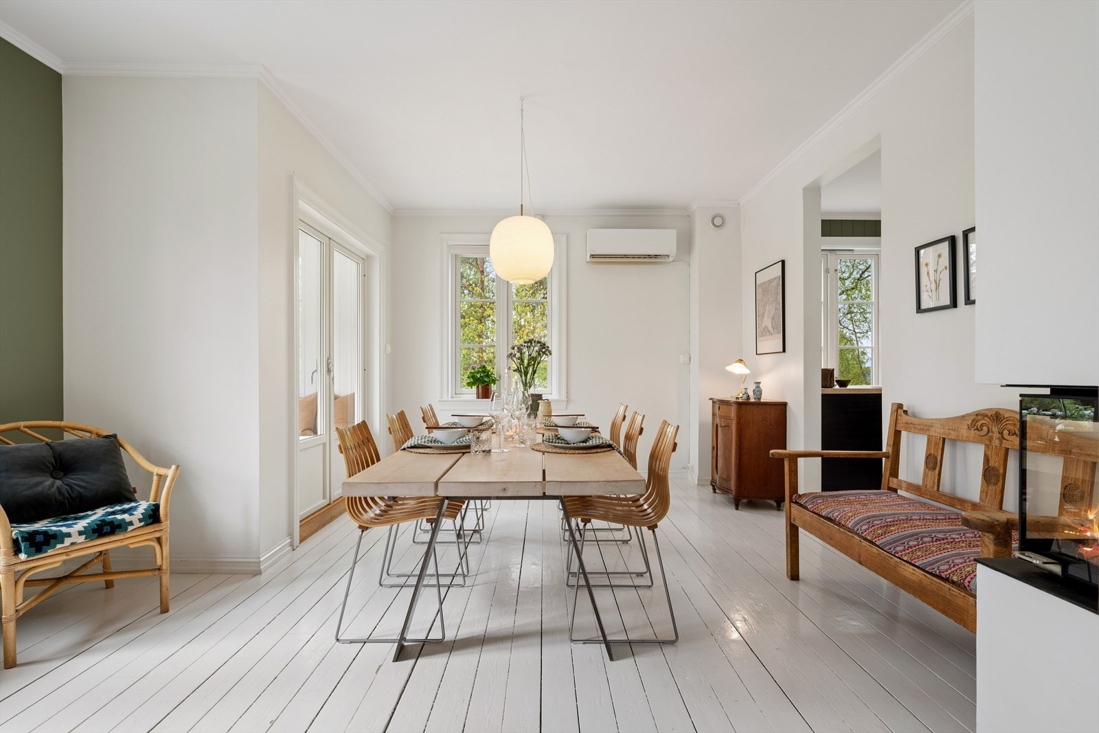 Hele boligen er utstyrt med balansert ventilasjon med varmegjenvinning fra 2013. Galleribilde