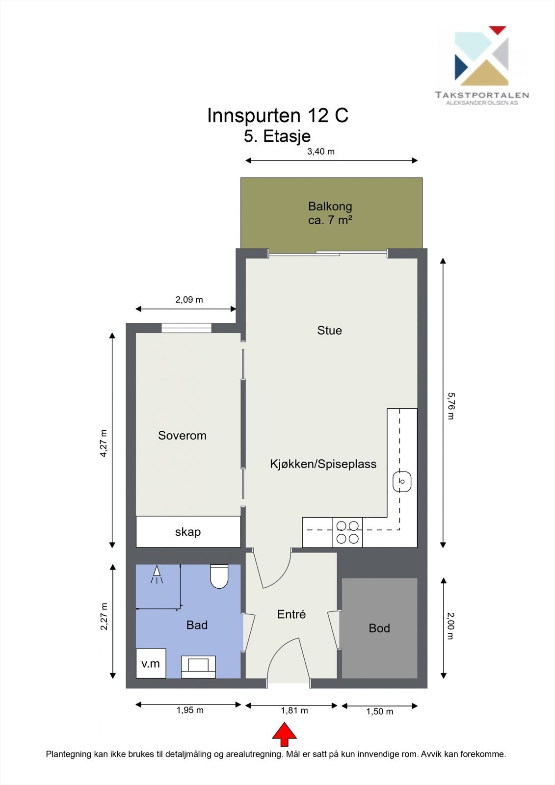 Plantegning. Galleribilde