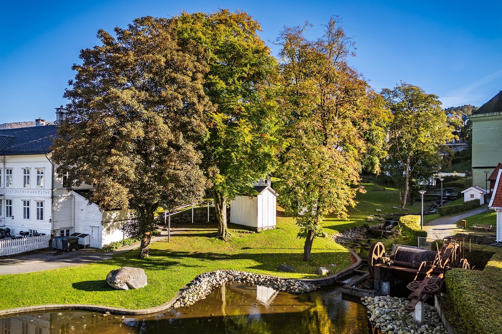- I nærområdet finner du idylliske Kirkebukten på Laksevåg - Galleribilde