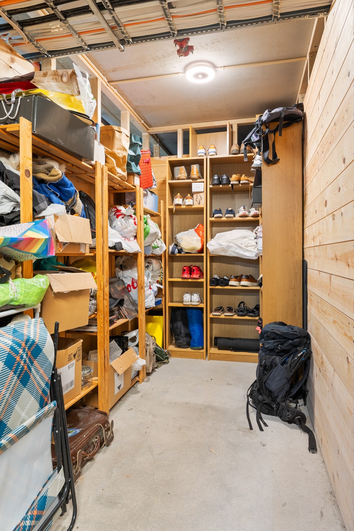 Kjellerbod bod på ca. 5,3 m². Galleribilde