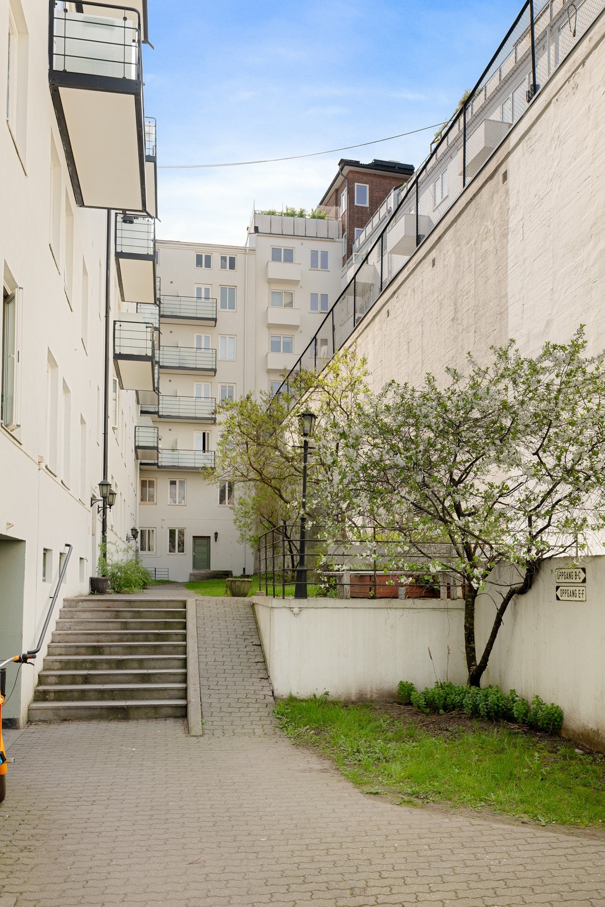 Som beboer har du også tilgang til felles bod for sykler, barnevogn etc i portrommet. Galleribilde