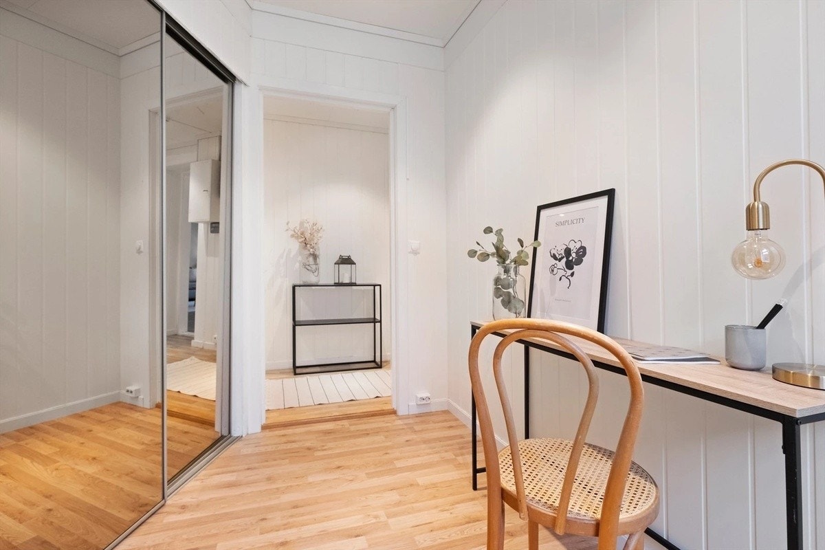 Rom med innebygd garderobe (5 kvm + 1 kvm garderobe) Galleribilde