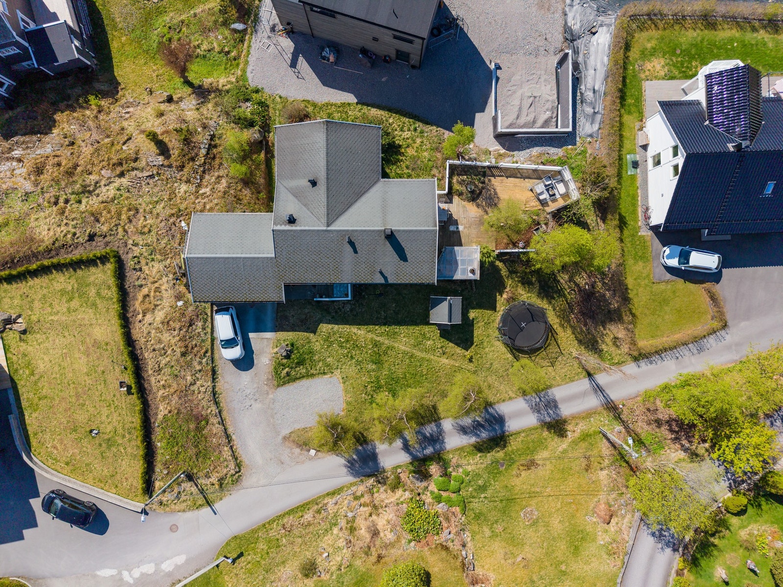 Oversiktsbilde over boligen. Galleribilde