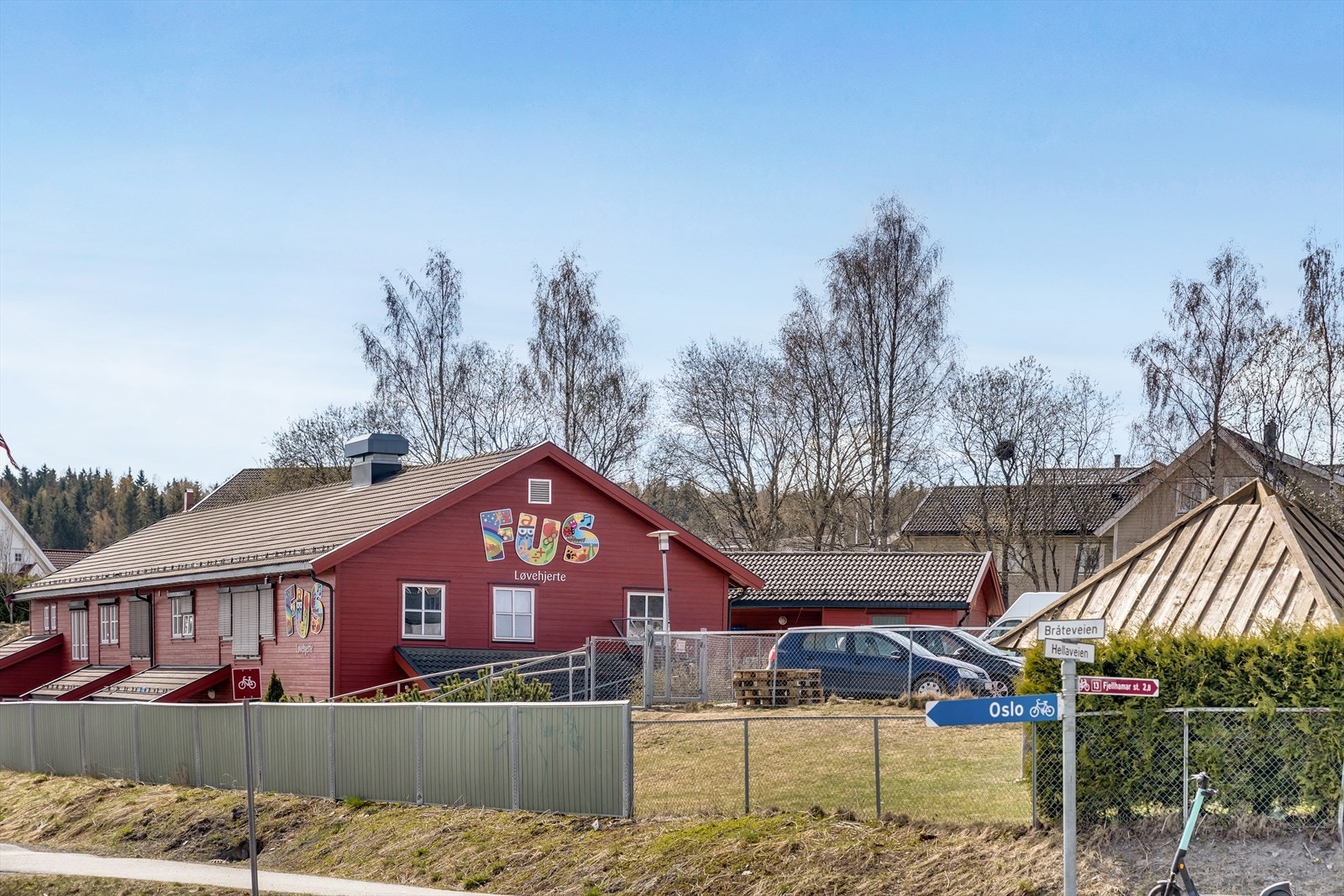 Kort vei til diverse barnehager. Galleribilde