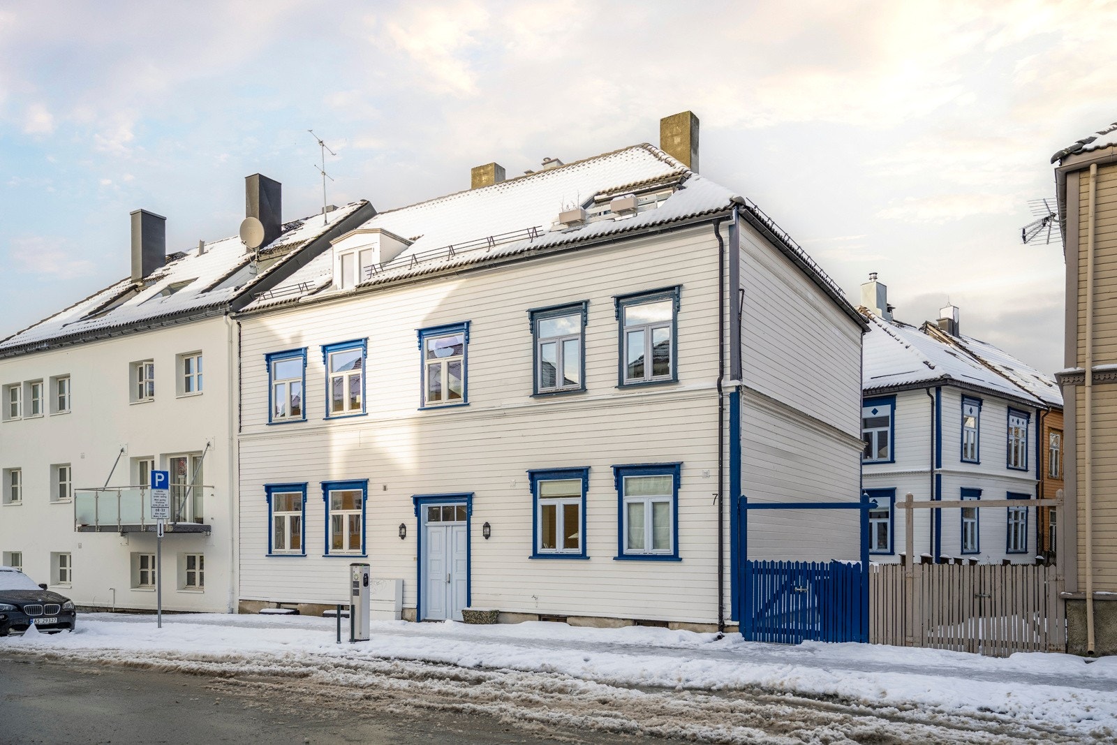 Leiligheten ligger fint til, med kort avstand til Solsiden, Bakklandet og sentrum av Trondheim. Galleribilde