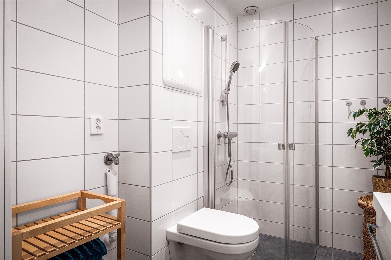 Badet har mekanisk avtrekk. Galleribilde