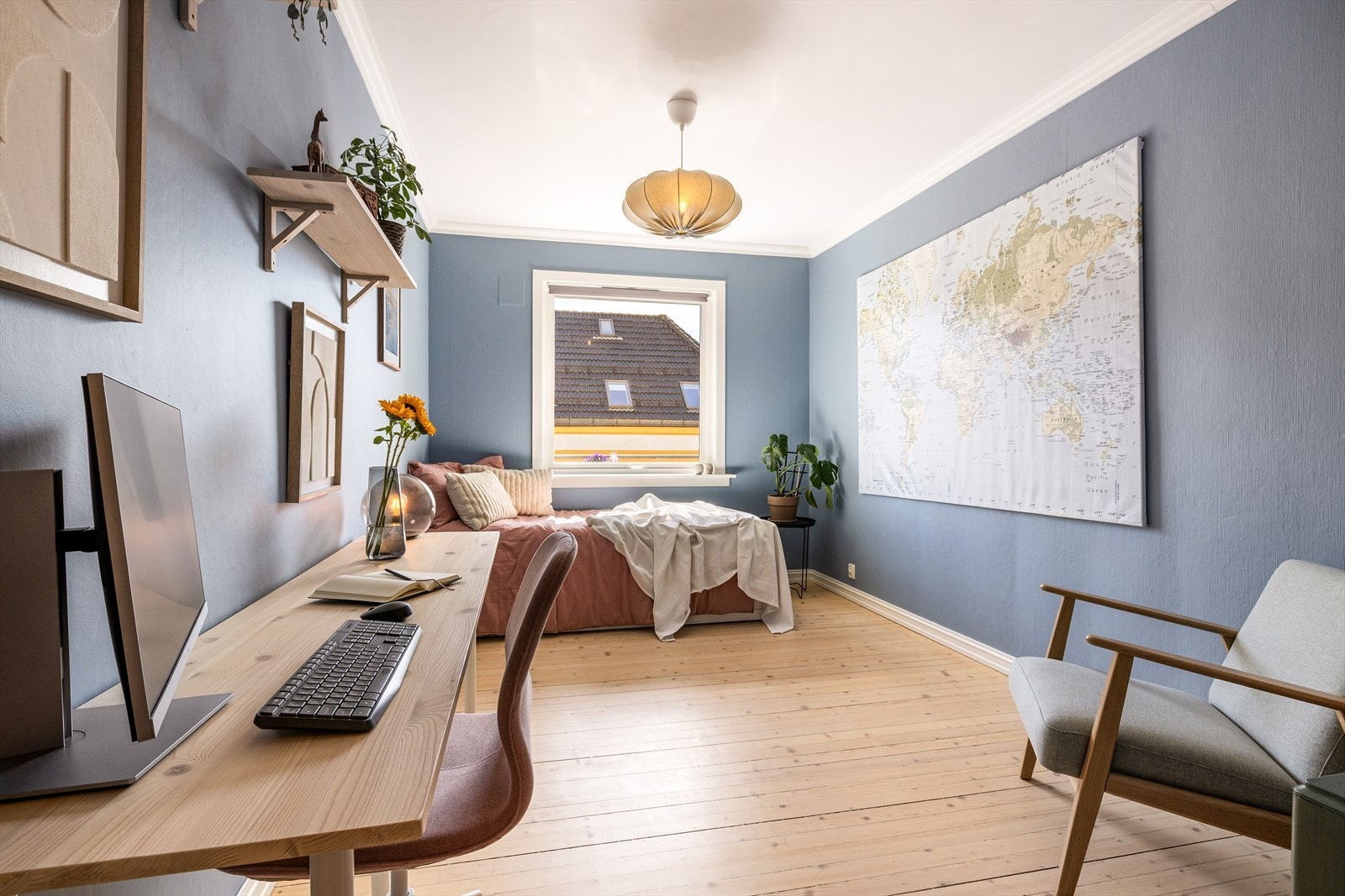 Leiligheten har to soverom av god størrelse. Galleribilde