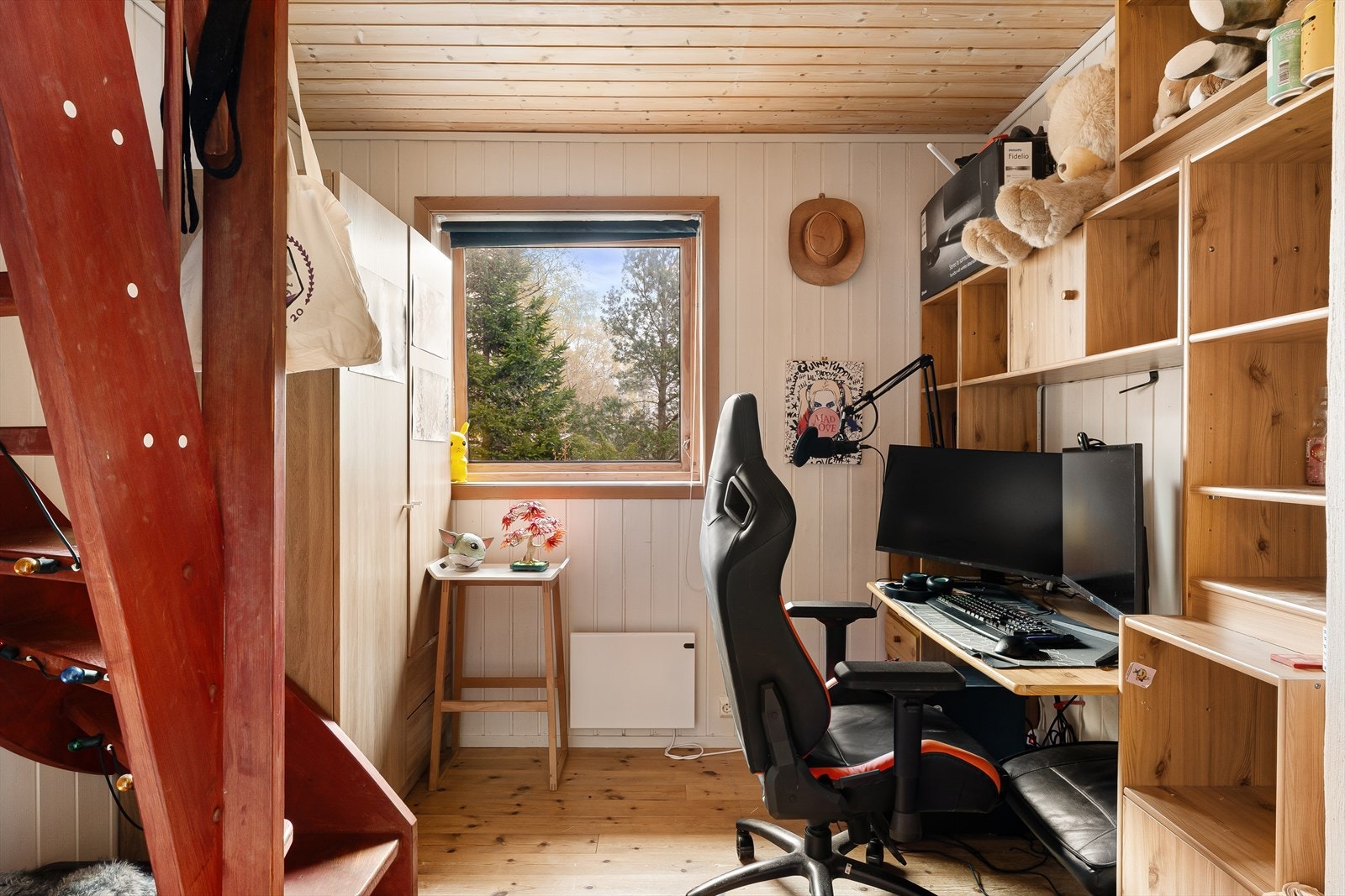 Soverom som i dag benyttes som kontor. Galleribilde