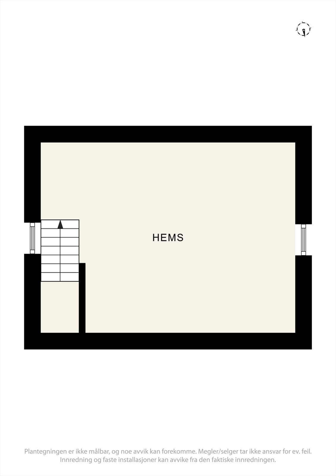 Plantegning anneks nr. 2 Galleribilde