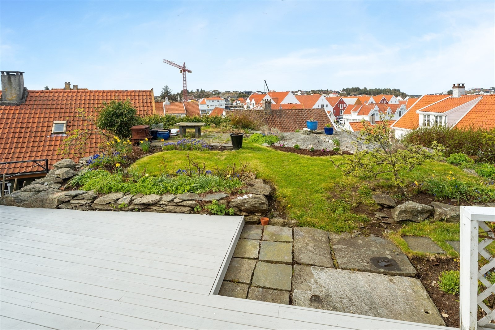 Her ligger alt til rette for å kunne nyte fine og varme sommerdager sammen med venner og familie Galleribilde