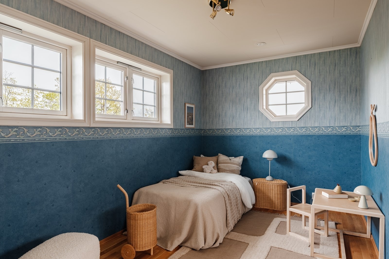 Soverom lll kan fint innredes etter eget ønske og behov. Galleribilde