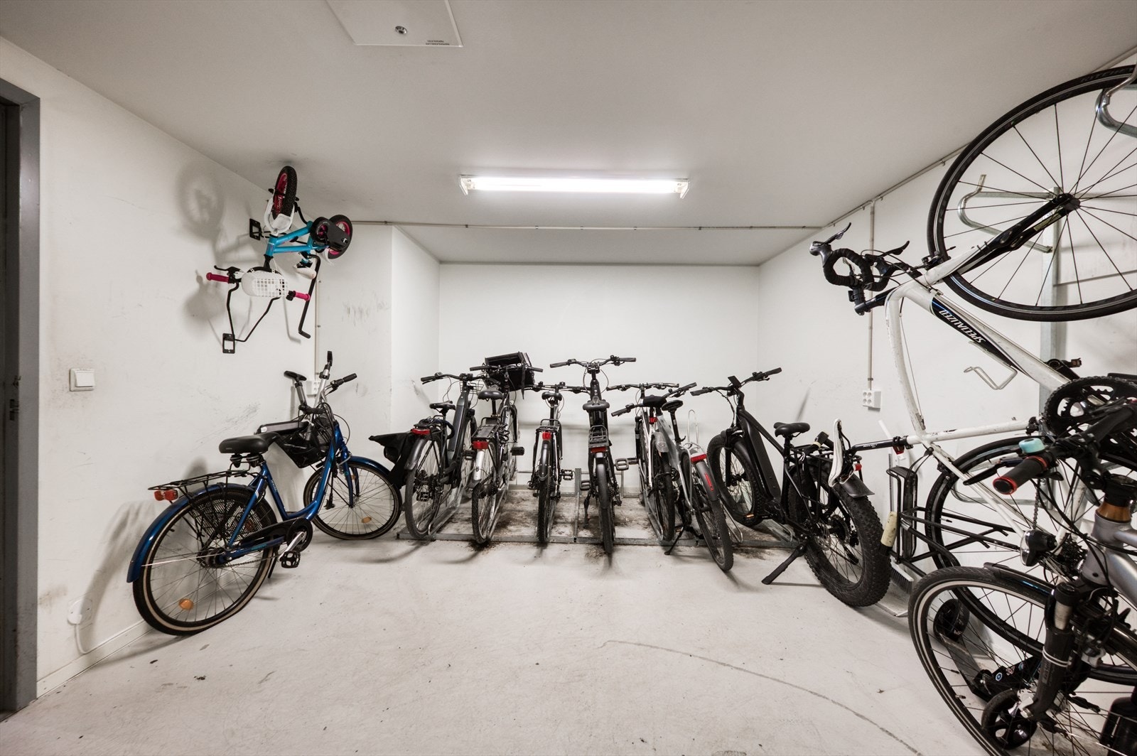Du har også tilgang til et felles sykkelrom. Galleribilde