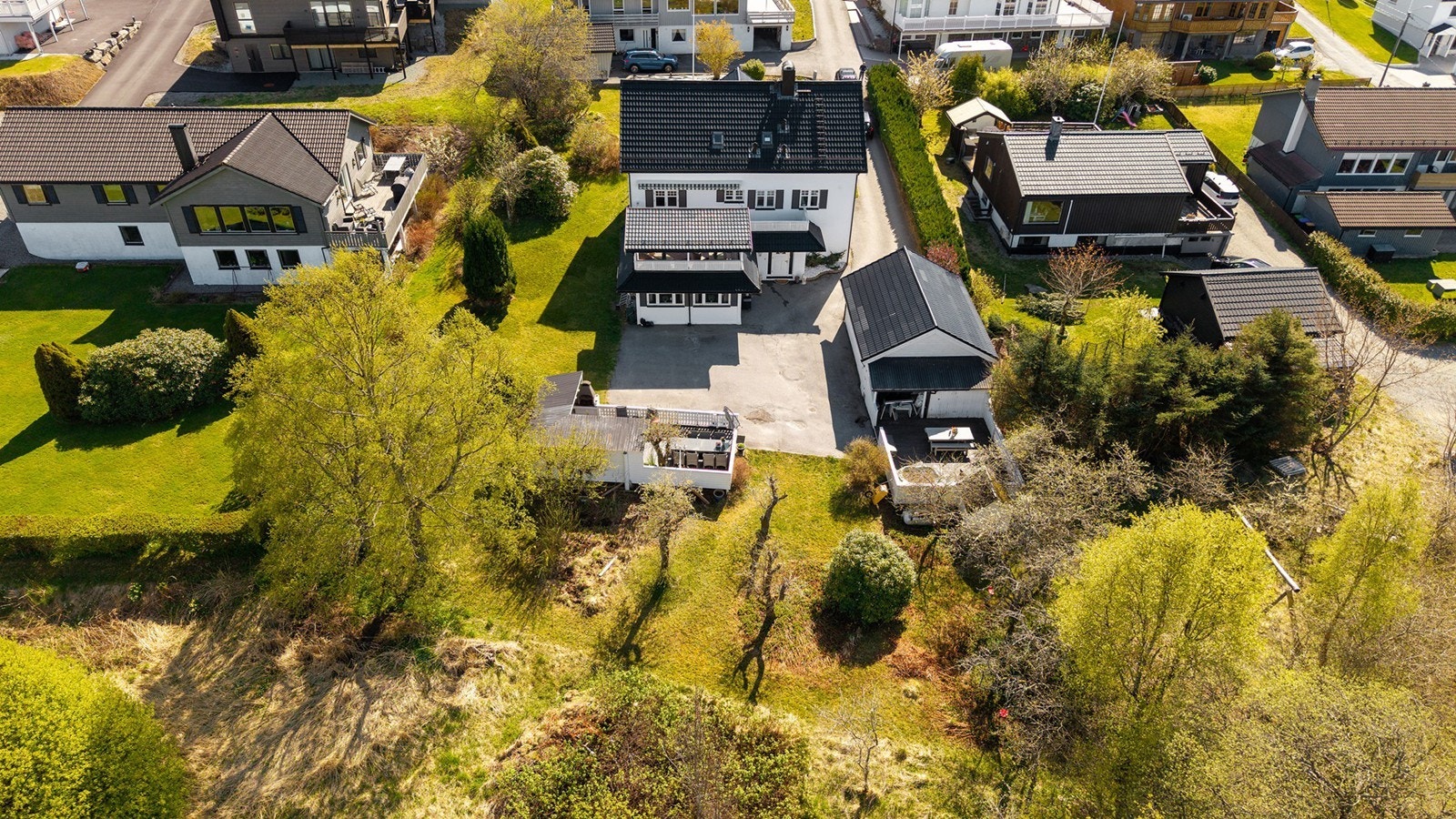 Dronefoto Galleribilde